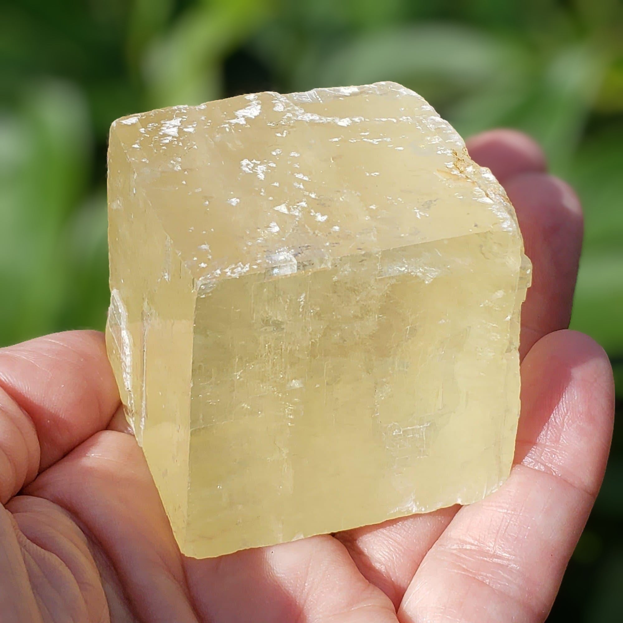 Yellow Calcite Quartz Grams China - Main Image