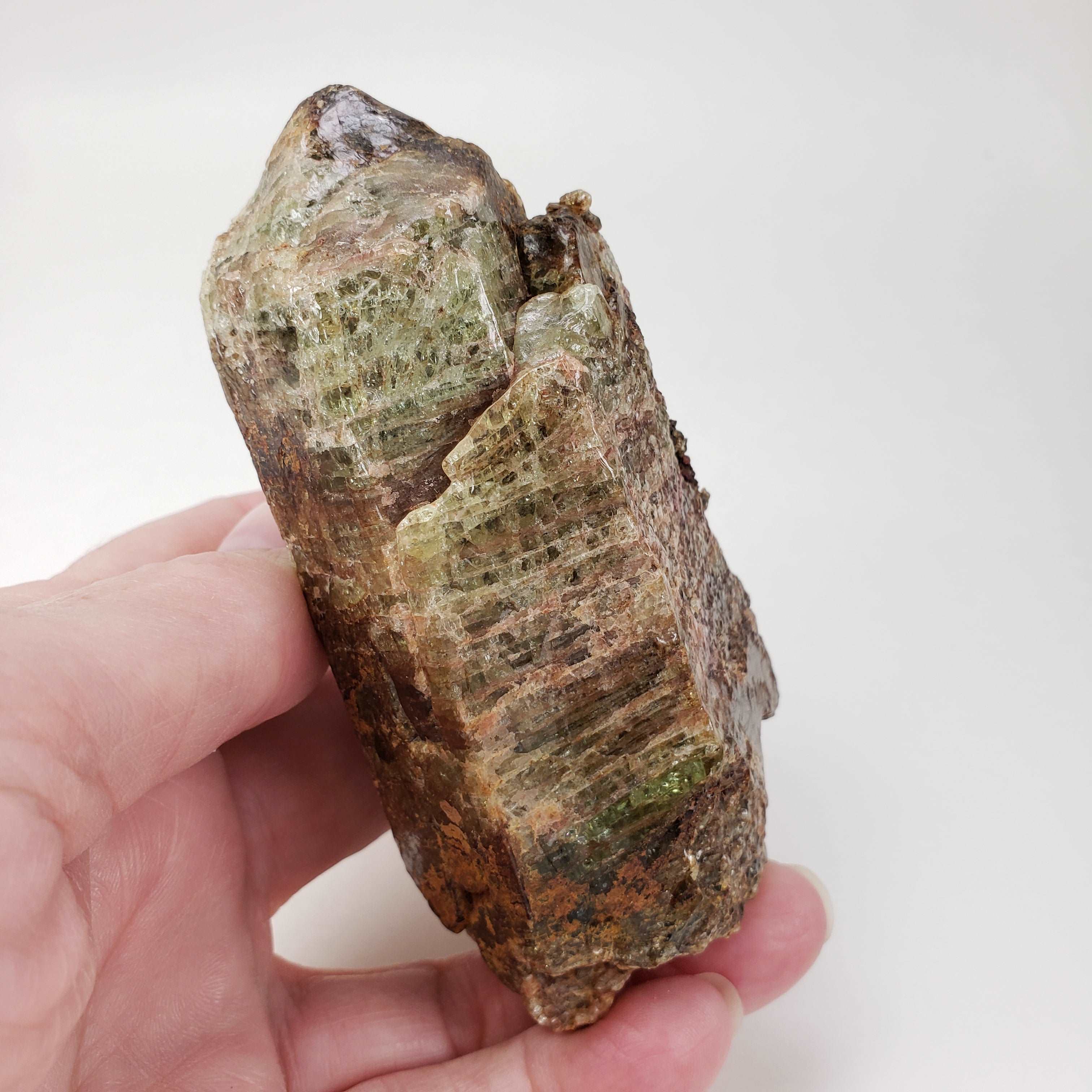 Apatite Crystals | Glassy Green | 376 Grams | Tory Hill, Ontario Canad