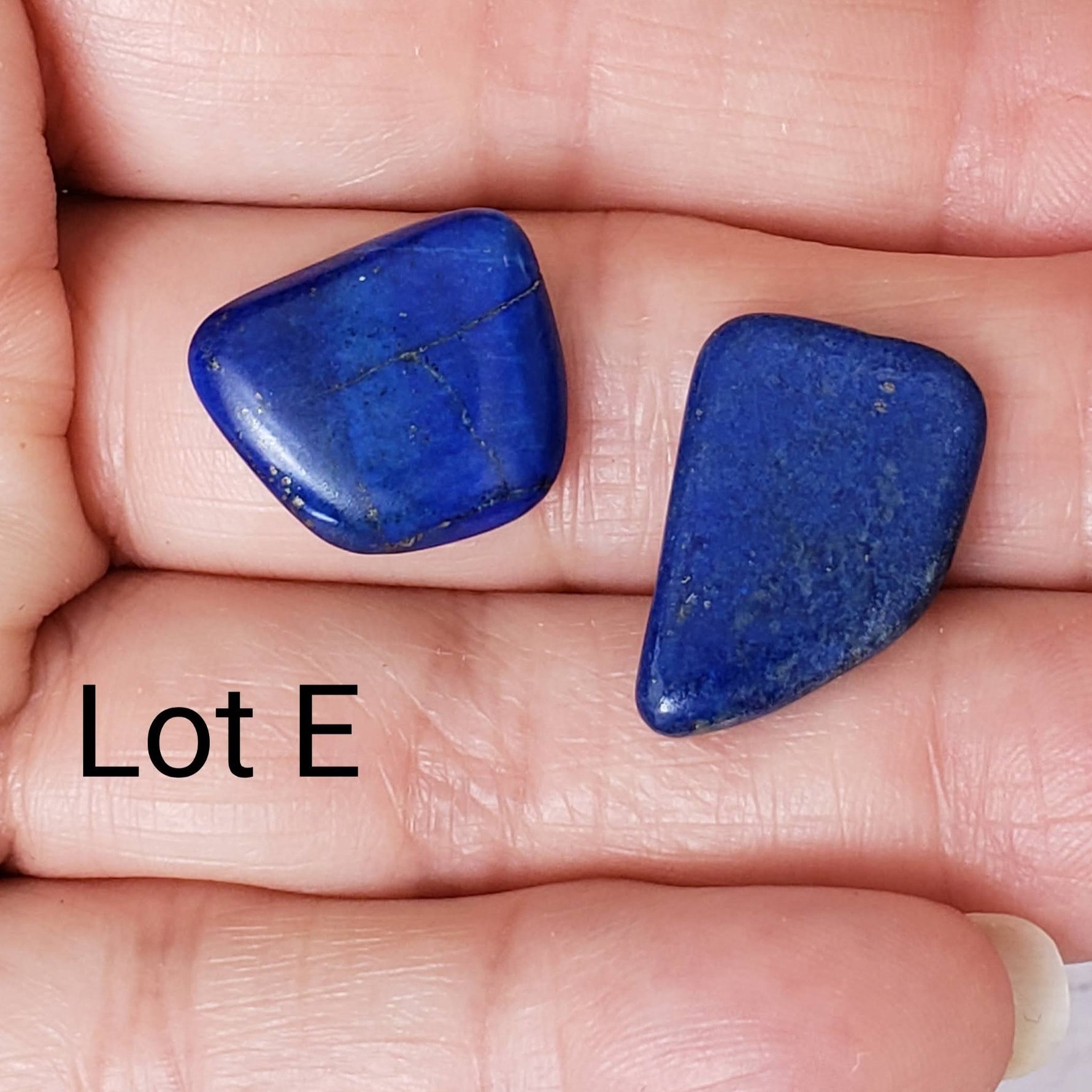  Lapis Lazuli Lots Tumbled Cabochon Deep Blue from Afghanistan 