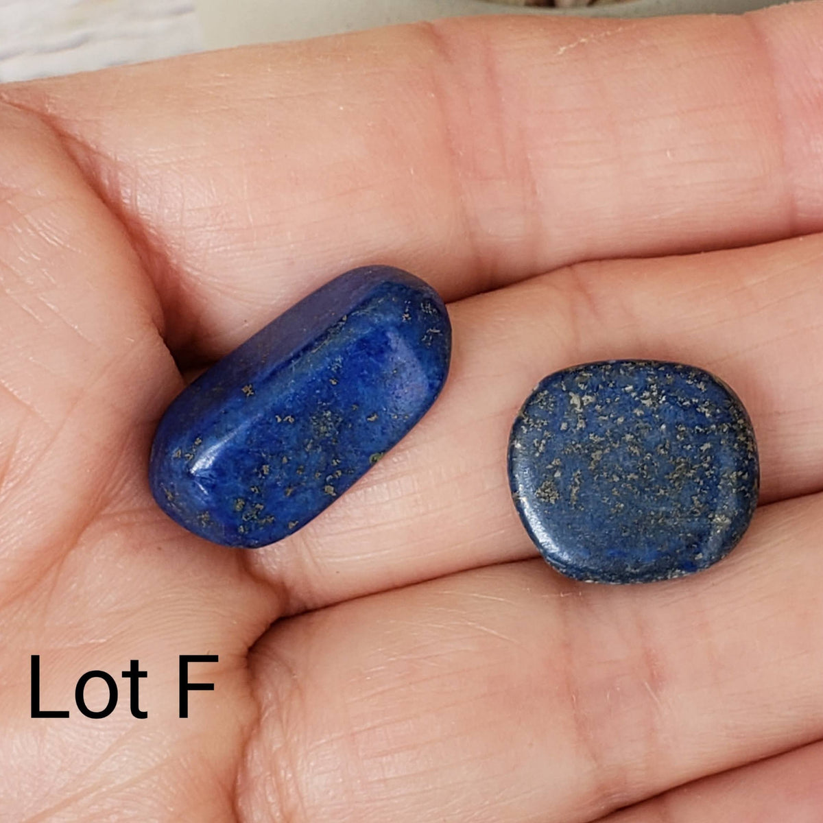  Lapis Lazuli Lots Tumbled Cabochon Deep Blue from Afghanistan 