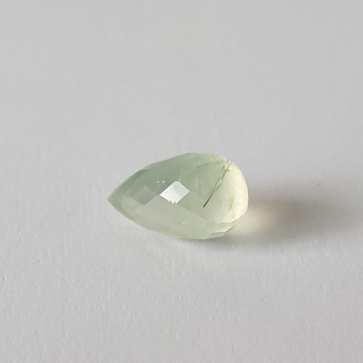  Grossular Mali Garnet Briolette Light Green 10.5x6.5mm 3.0ct 