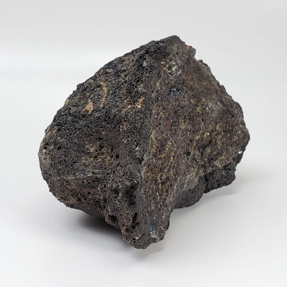 Rare Red Olivine Volcanic Bomb | Lava Coated Crystal | 452 grams | Mortlake, Victoria, Australia