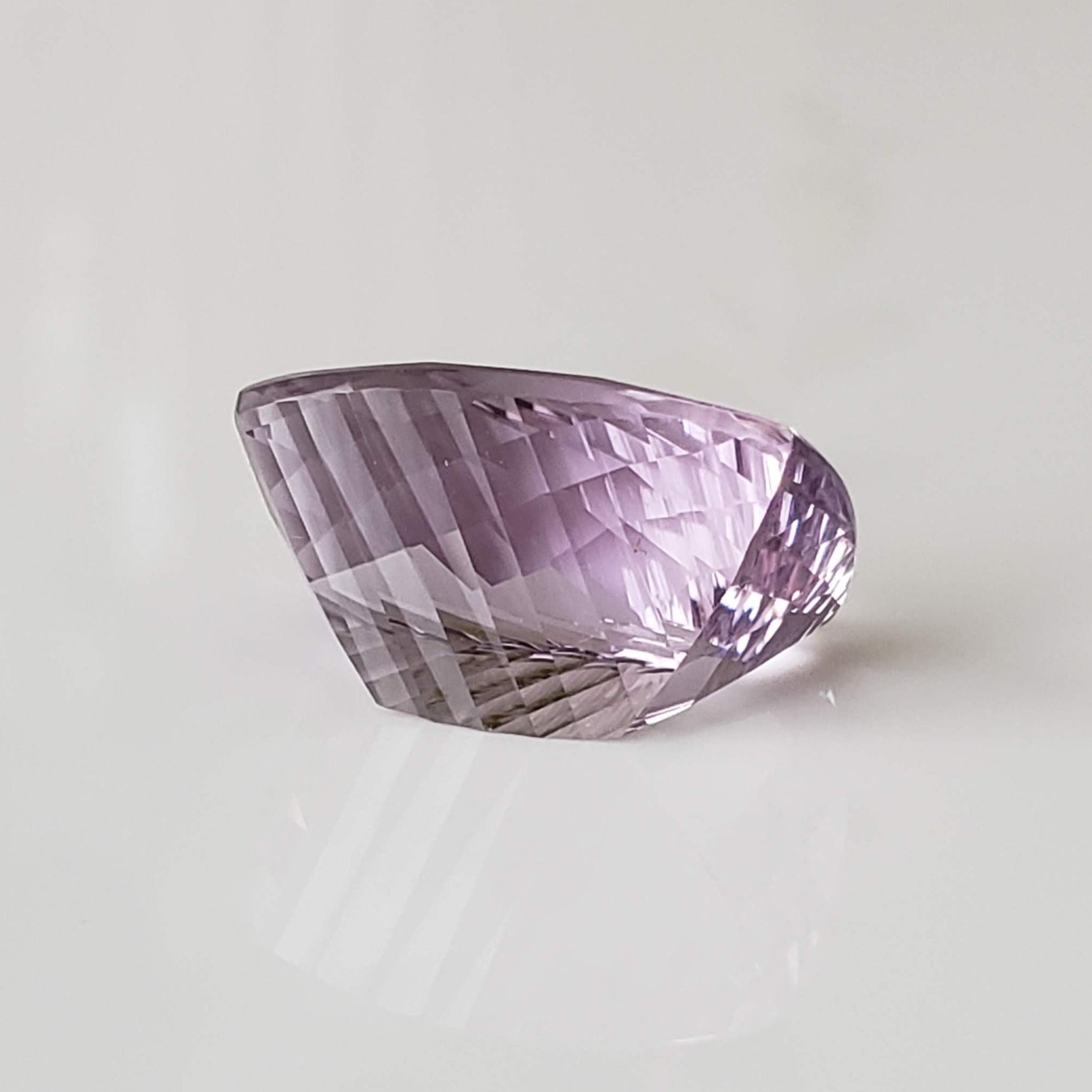 Amethyst | Antique Concave Millennium Cut | Purple | 19.8x15mm 16.51ct