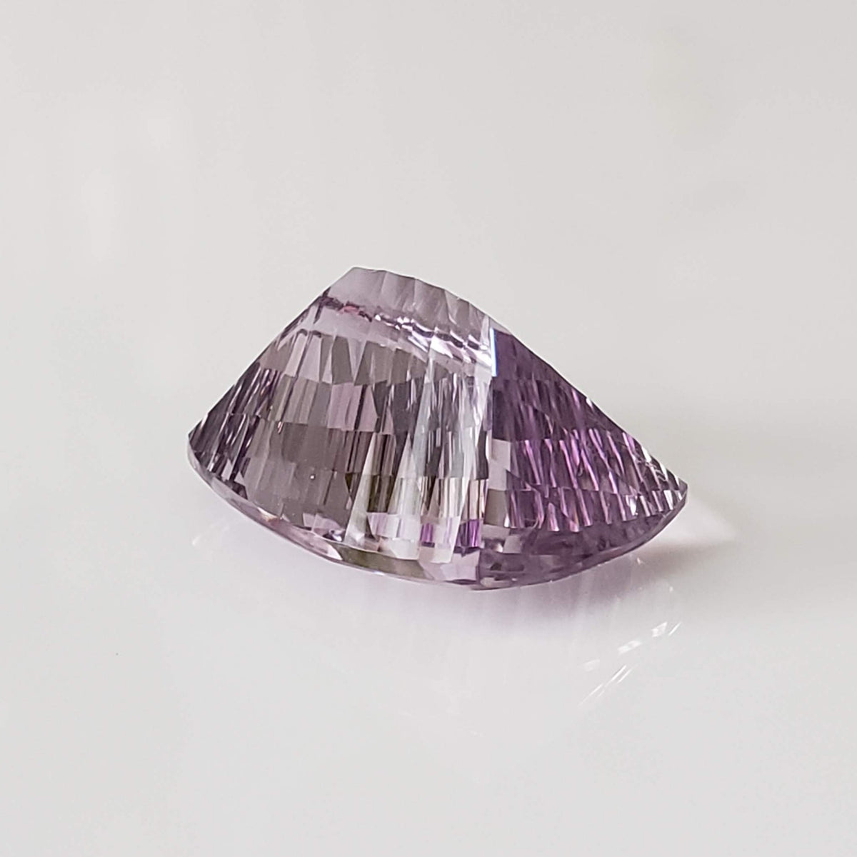 Amethyst | Antique Concave Millennium Cut | Purple | 19.8x15mm 16.51ct