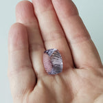 Amethyst | Antique Concave Millennium Cut | Purple | 19.8x15mm 16.51ct