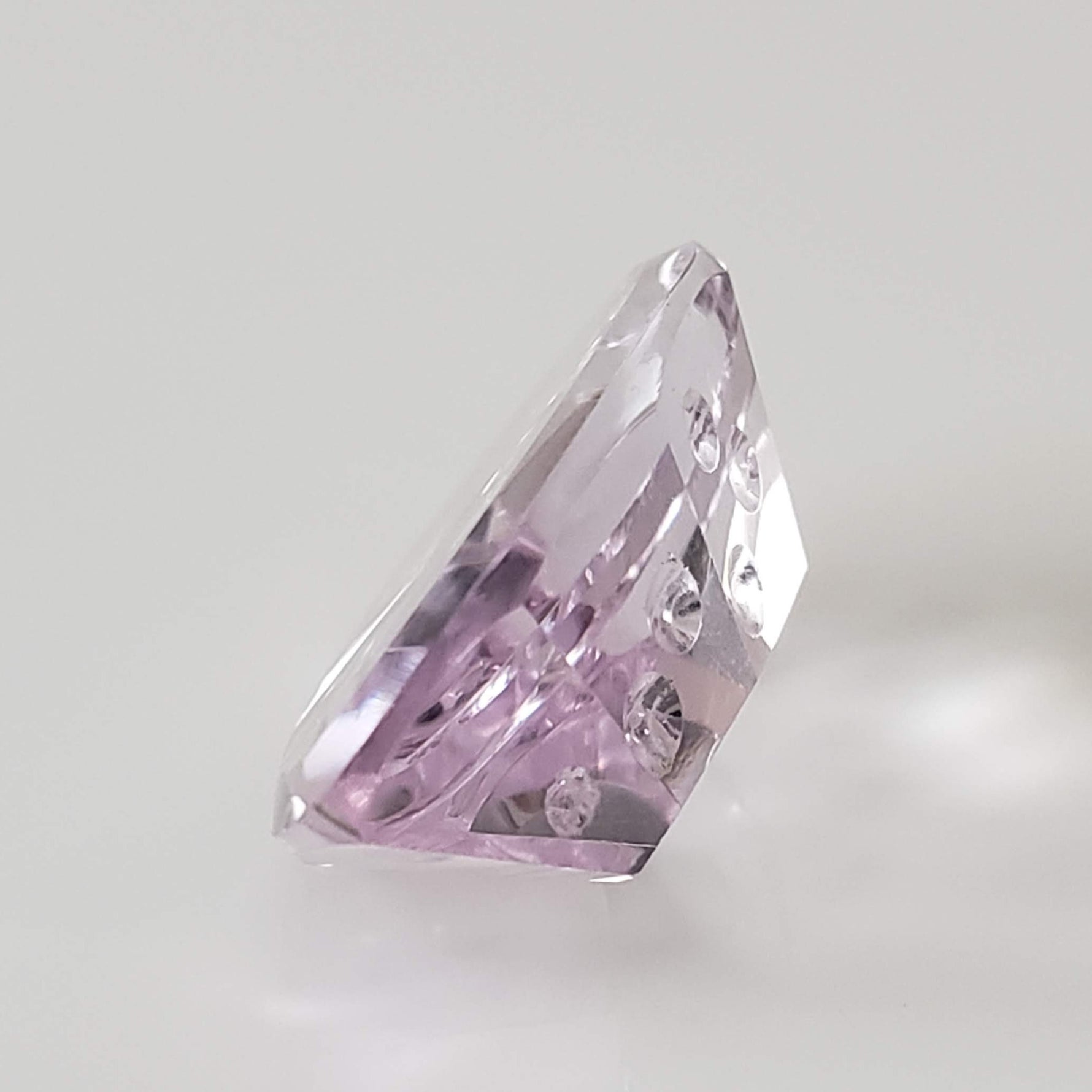 Amethyst | Laser Cut Pear Shape | Purple | 26X17mm 21.75ct