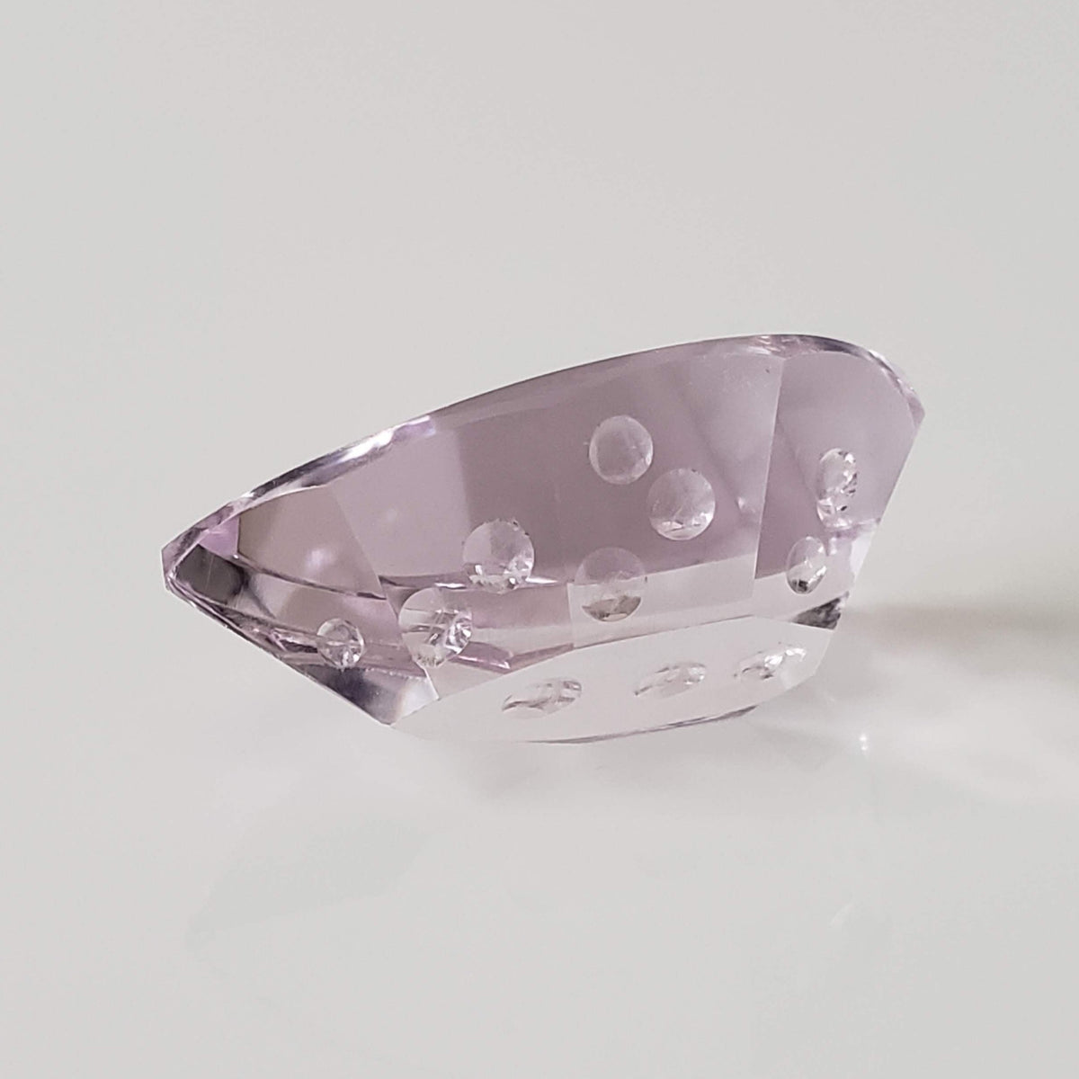  Laser Cut Amethyst Pear Shape 26X17mm 21.75ct 