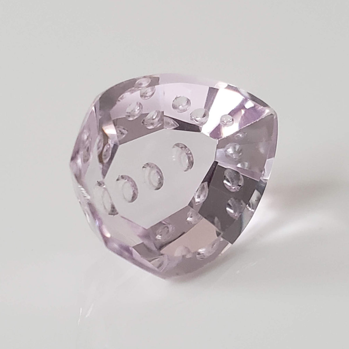  Laser Cut Amethyst Pear Shape 26X17mm 21.75ct 