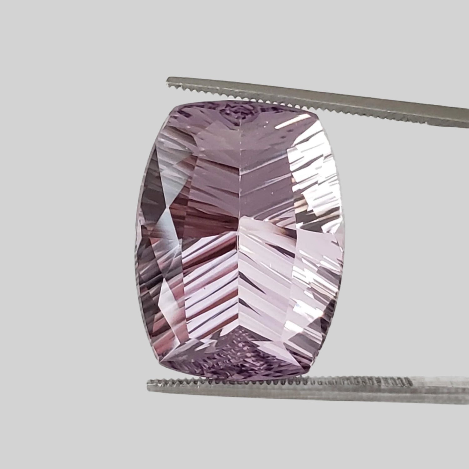 Amethyst | Antique Concave Millennium Cut | Purple | 21x15mm 18.95ct