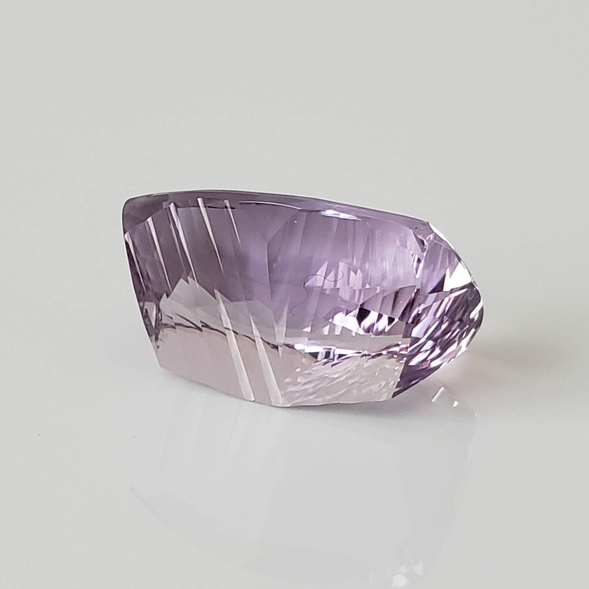 Amethyst | Antique Concave Millennium Cut | Purple | 21x15mm 18.95ct