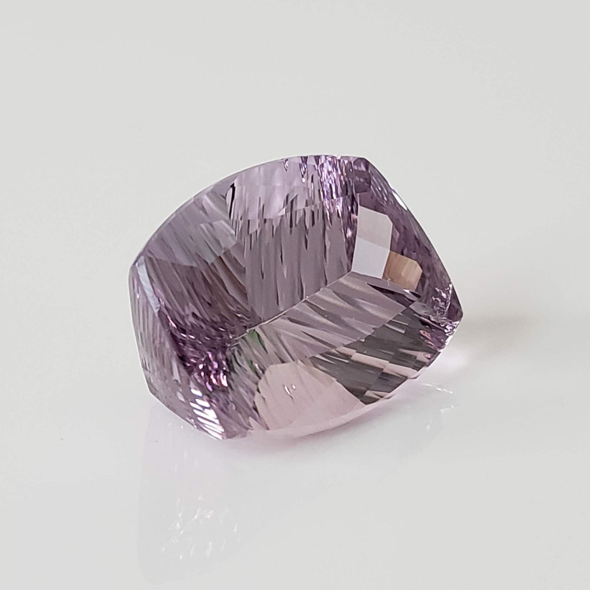 Amethyst | Antique Concave Millennium Cut | Purple | 21x15mm 18.95ct