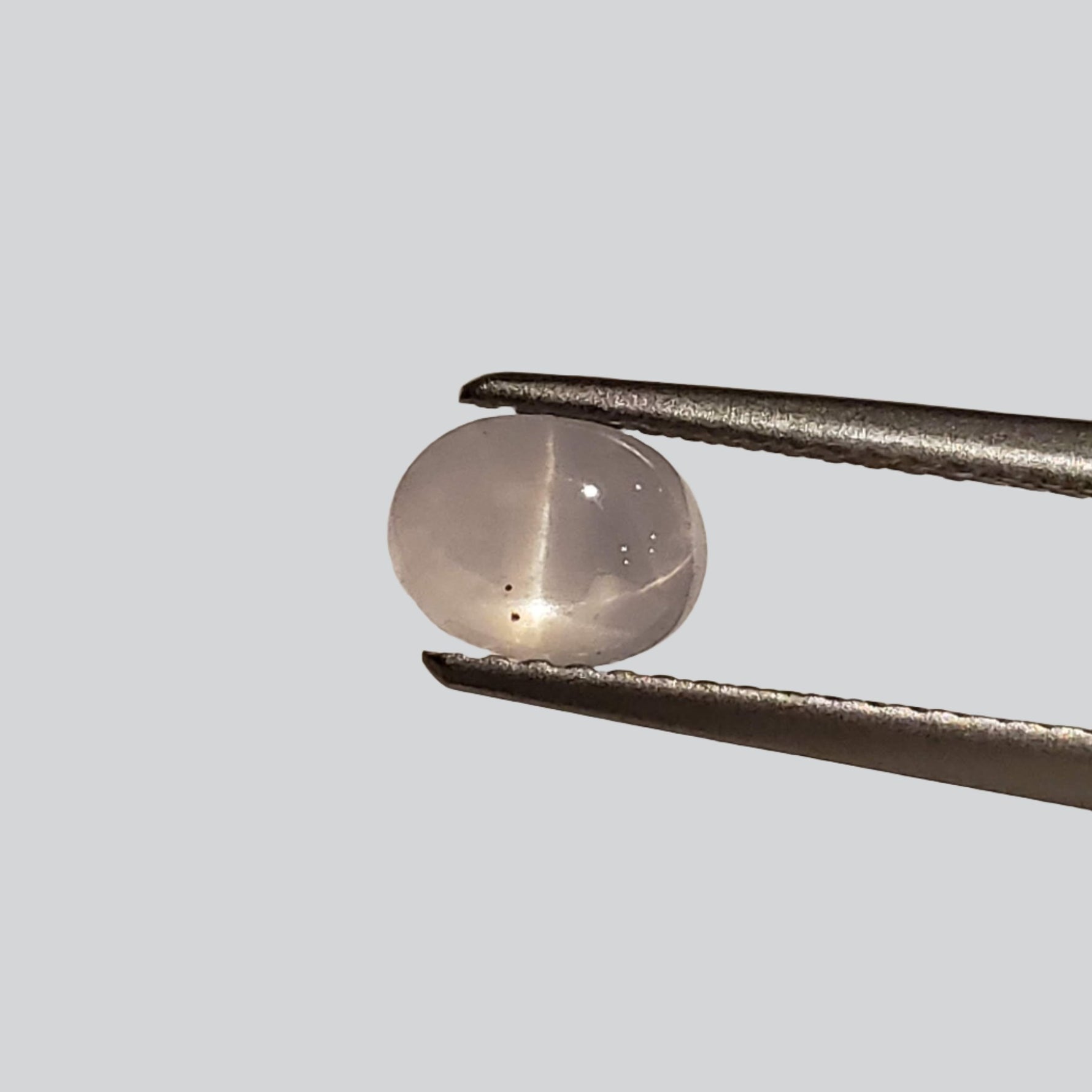 Star Sapphire | Oval Cabochon | Silver | 6.5x5mm | Myanmar