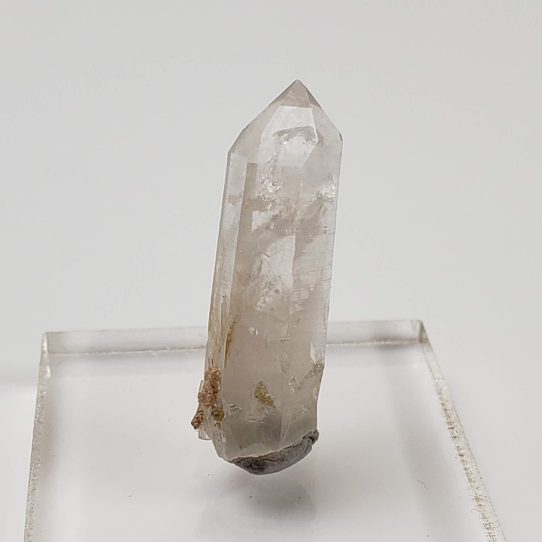 Quartz Point | Perky Box Thumbnail Specimen | Bennett Quarry, Buckfield Maine, USA