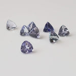  Tanzanite | 8 Piece Gemstone Lot | Trilliant Cut | 4mm 2.2tcw 