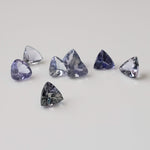  Tanzanite | 8 Piece Gemstone Lot | Trilliant Cut | 4mm 2.2tcw 