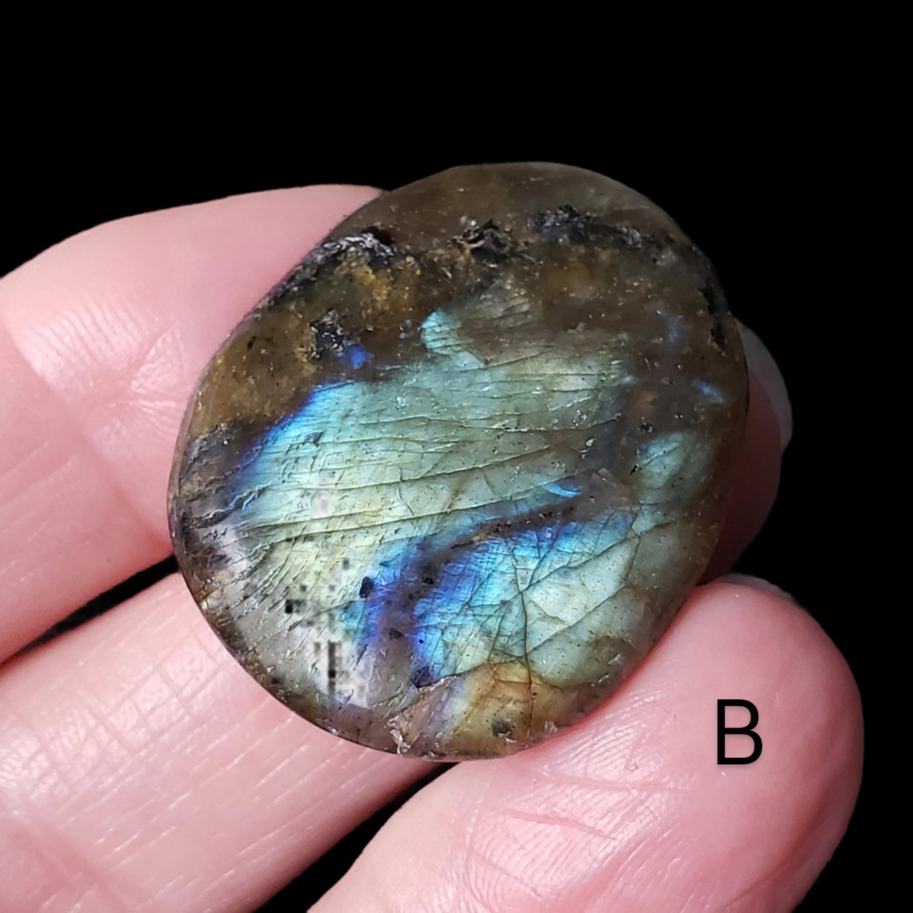   Tumbled Labradorite | Natural Gray Rainbow | Madagascar 