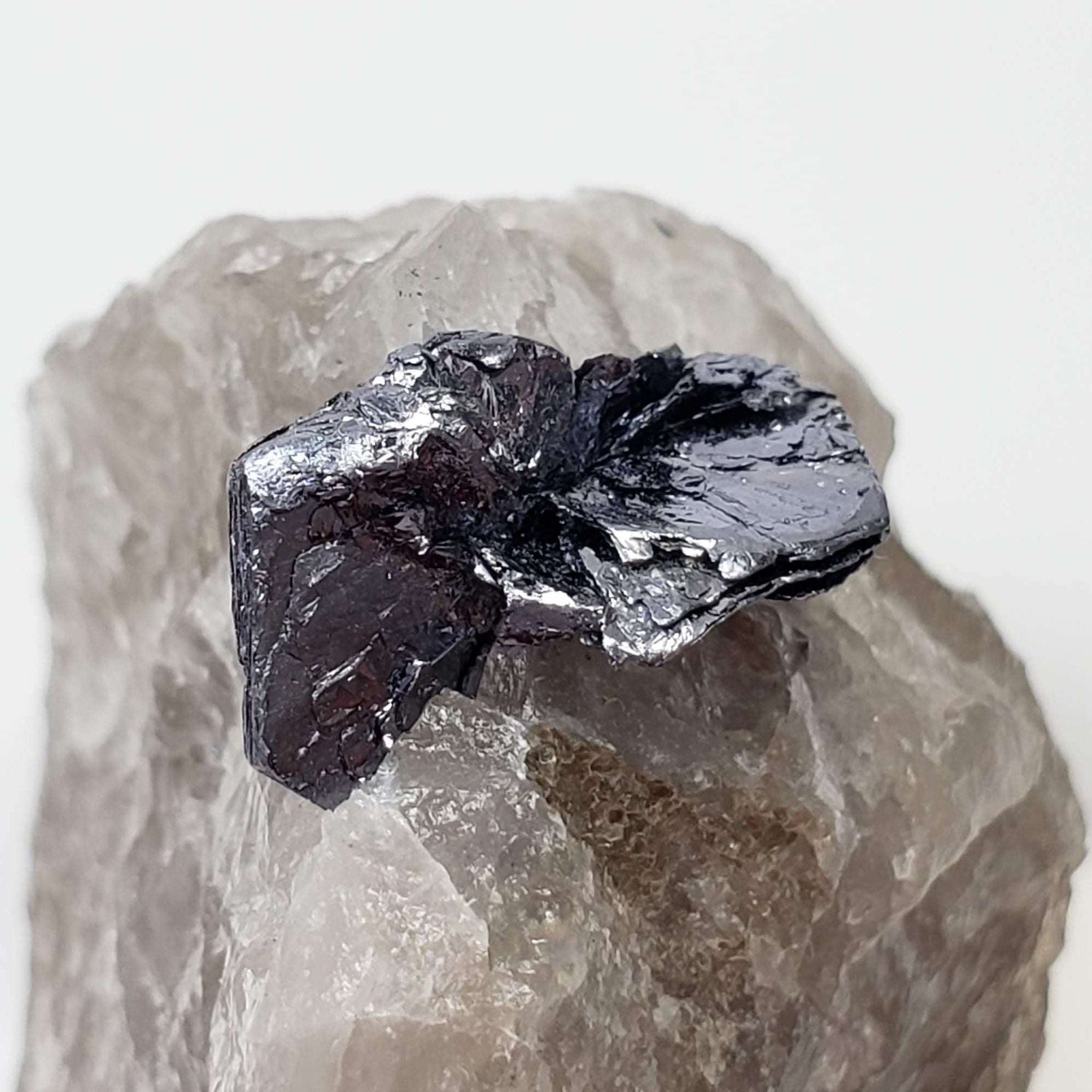 Molybdenite Crystals | 51.4 grams | Moly Hill, Québec, Canada