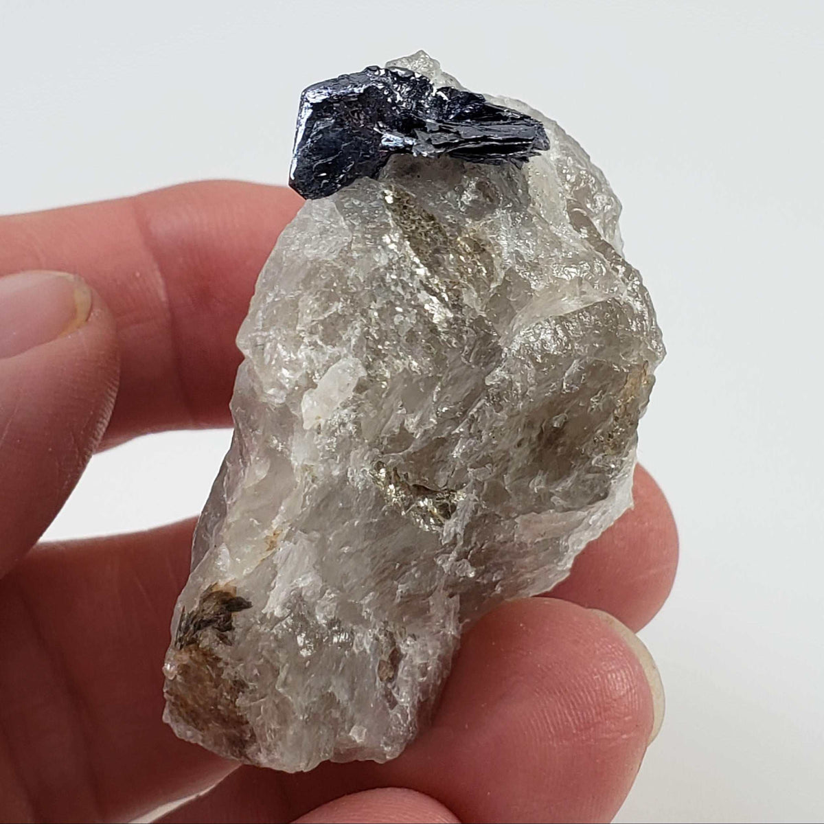 Molybdenite Crystals | 51.4 grams | Moly Hill, Québec, Canada