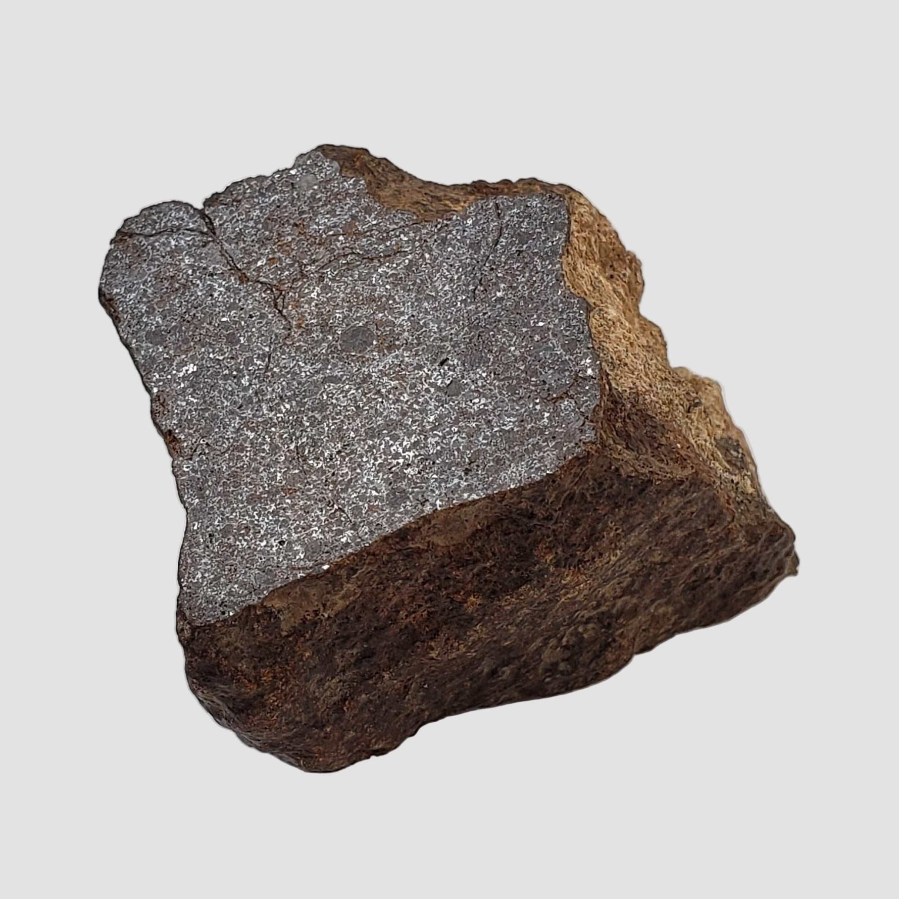 Northwest Africa NWA Meteorite | 56.7 Grams | End Cut | Sahara