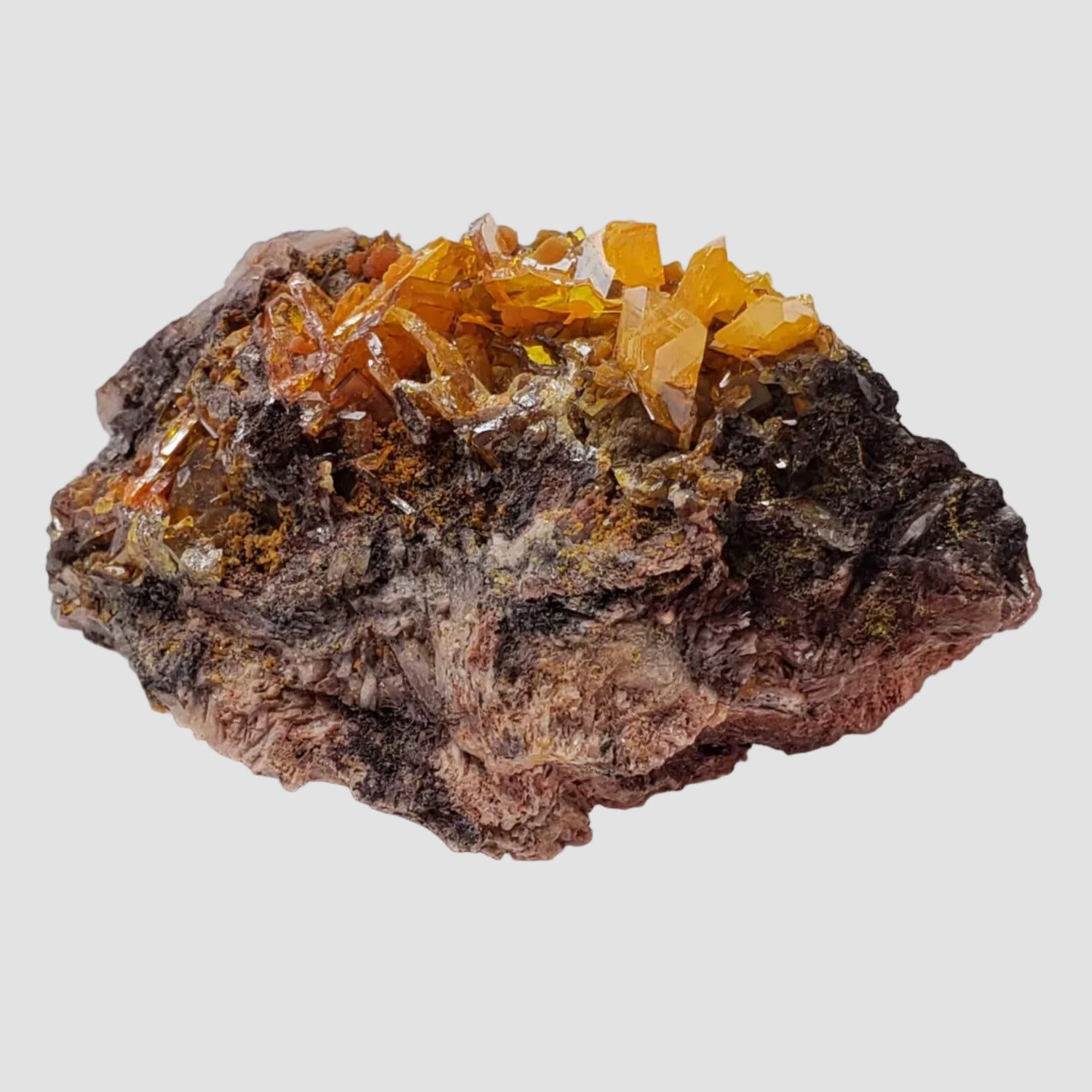 Wulfenite Crystal Cluster | 78.93 Grams | Rowley Mine | Arizona USA
