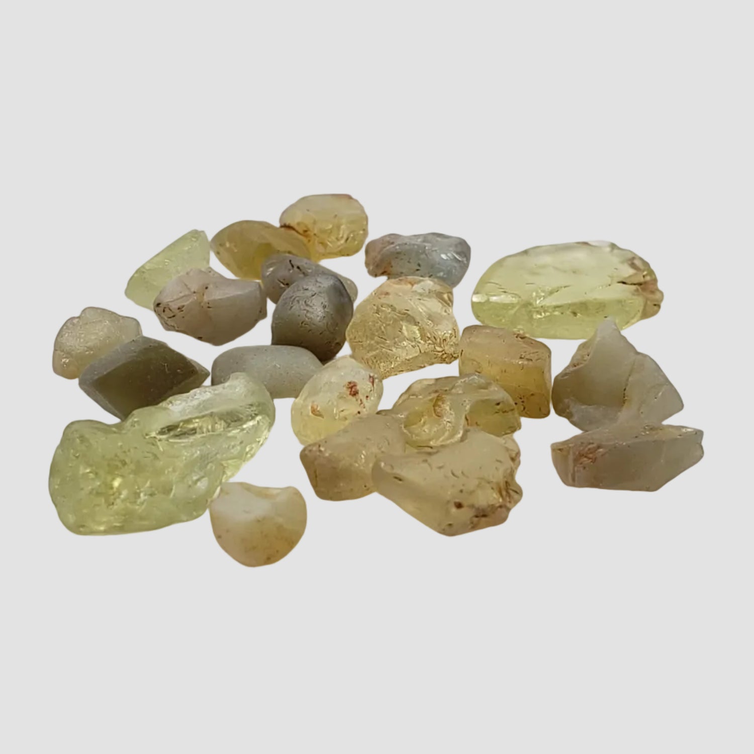 Rough Chrysoberyl Lot | Yellow | 31.46tcw | Madagascar