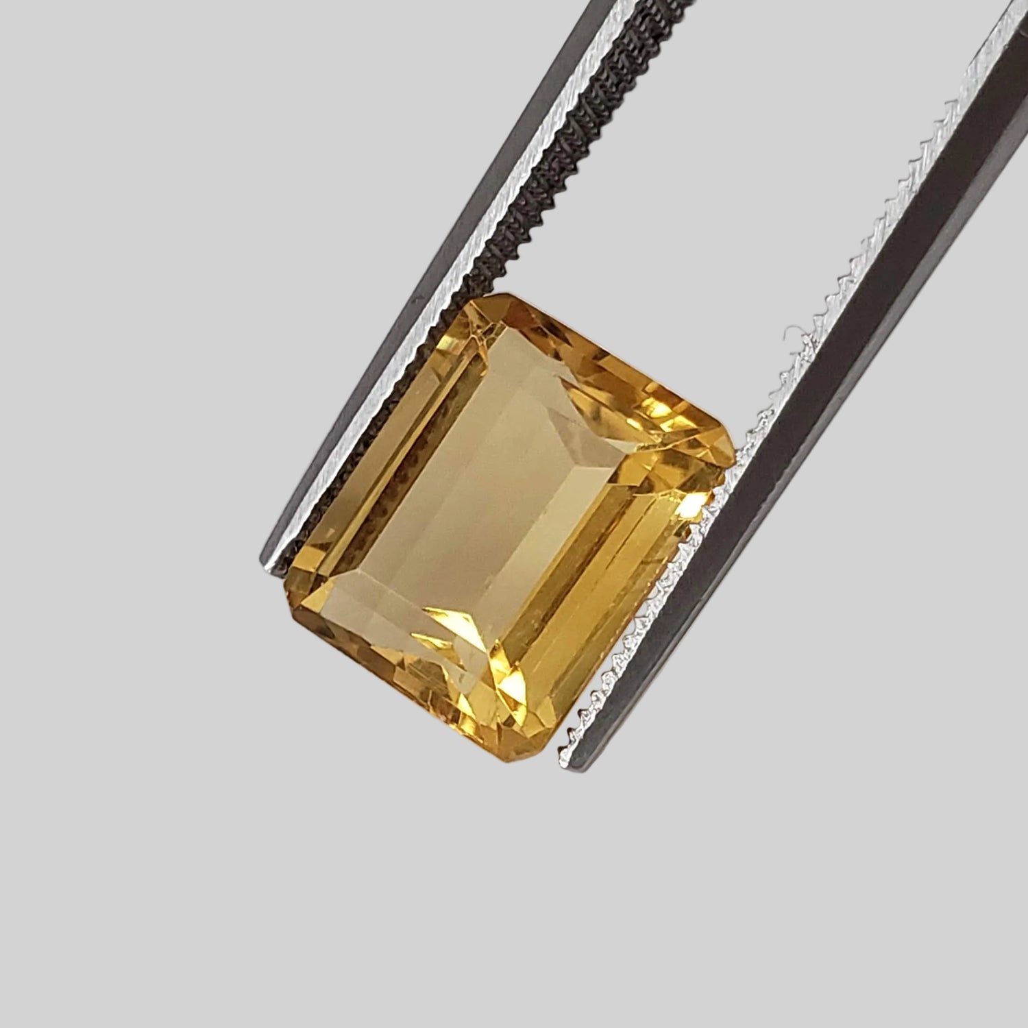 Madeira Citrine | Octagon Cut | Golden Yellow | 10x8mm