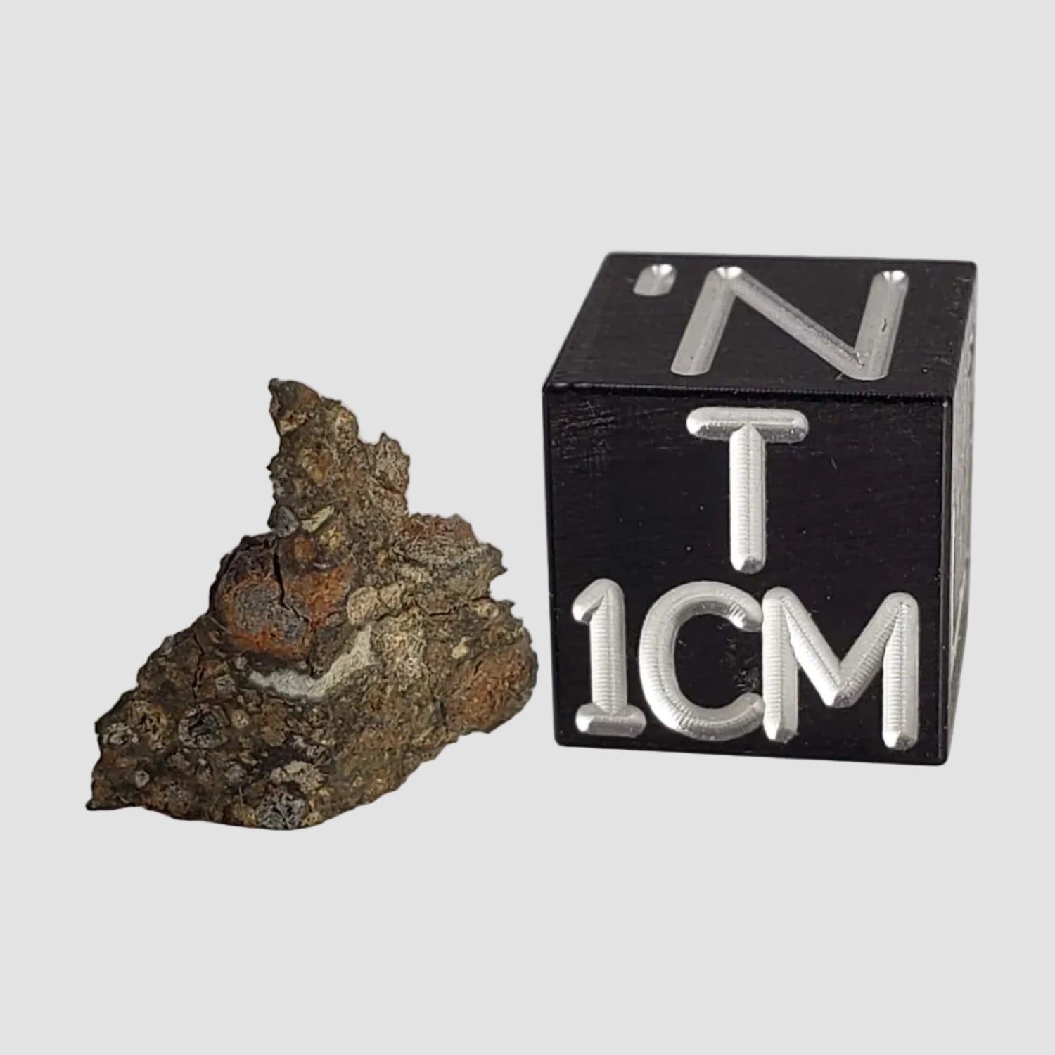 NWA 2224 Meteorite | 0.31 gram | Part Slice | Provisional CV3 Carbonaceous | Sahara