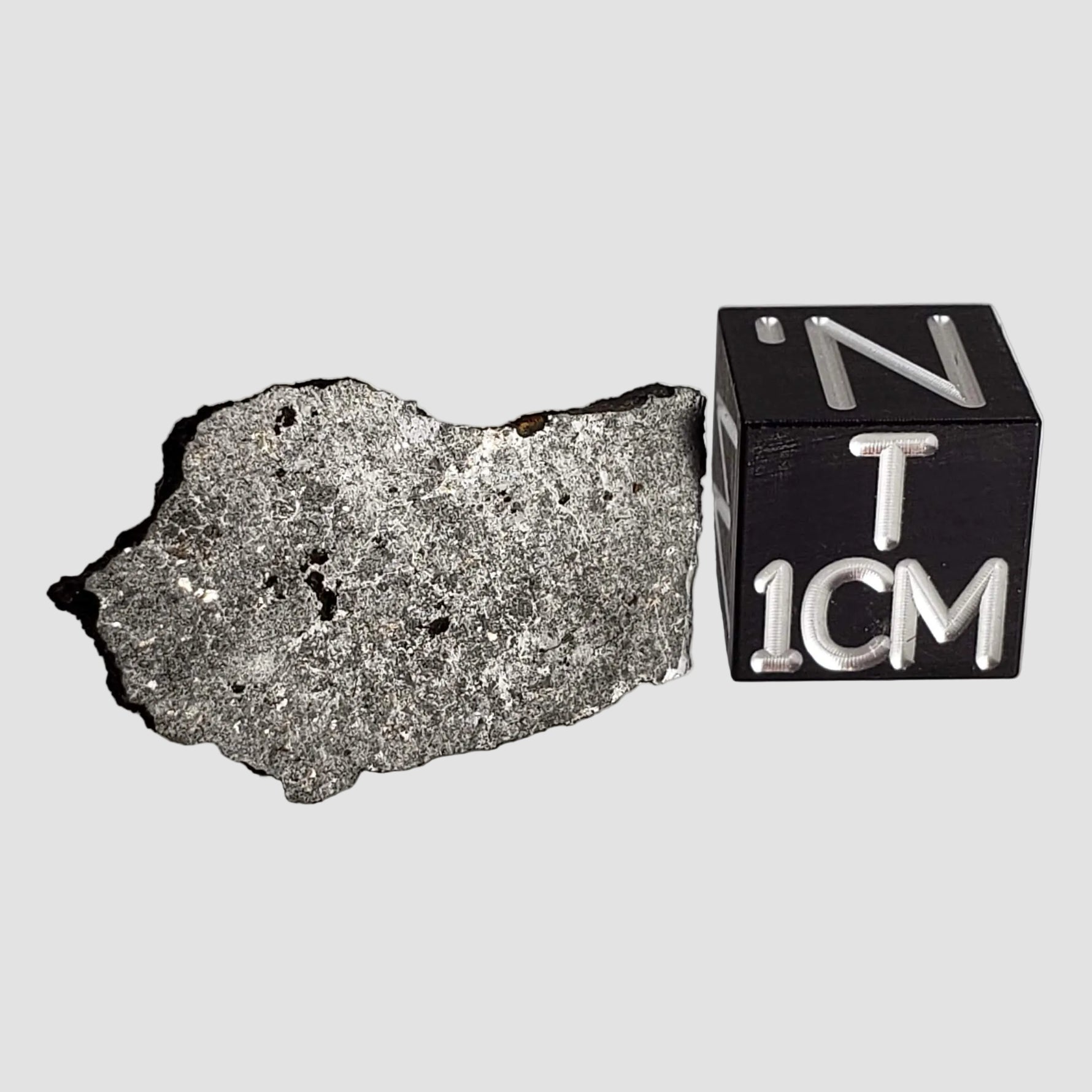  Tsarev Meteorite | 1.49 Grams | Slice | L5 Chondrite | Fell Dec 1922 | Volgograd Region, Russia 