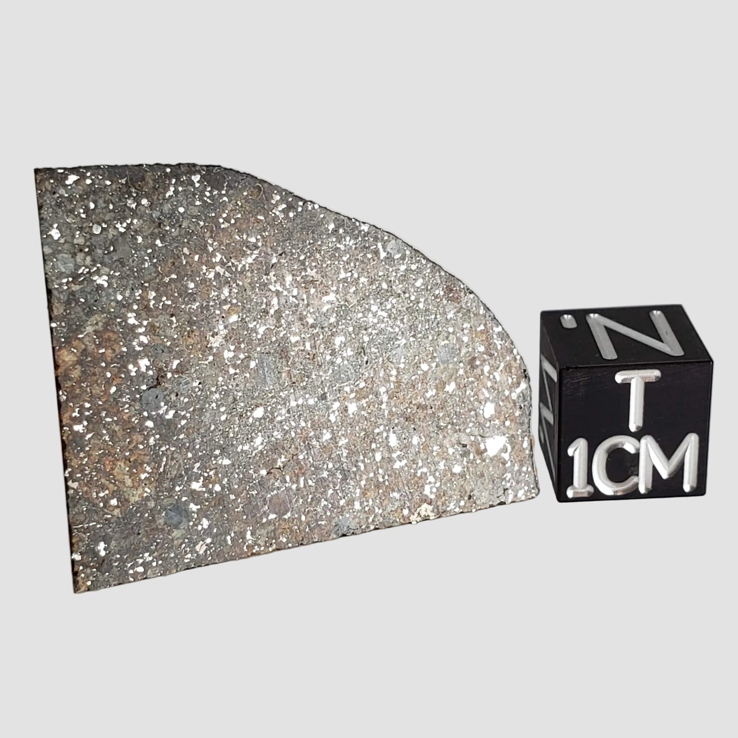 NWA 2857 Meteorite | 11.3 grams | Part Slice | L4 | Sahara Desert