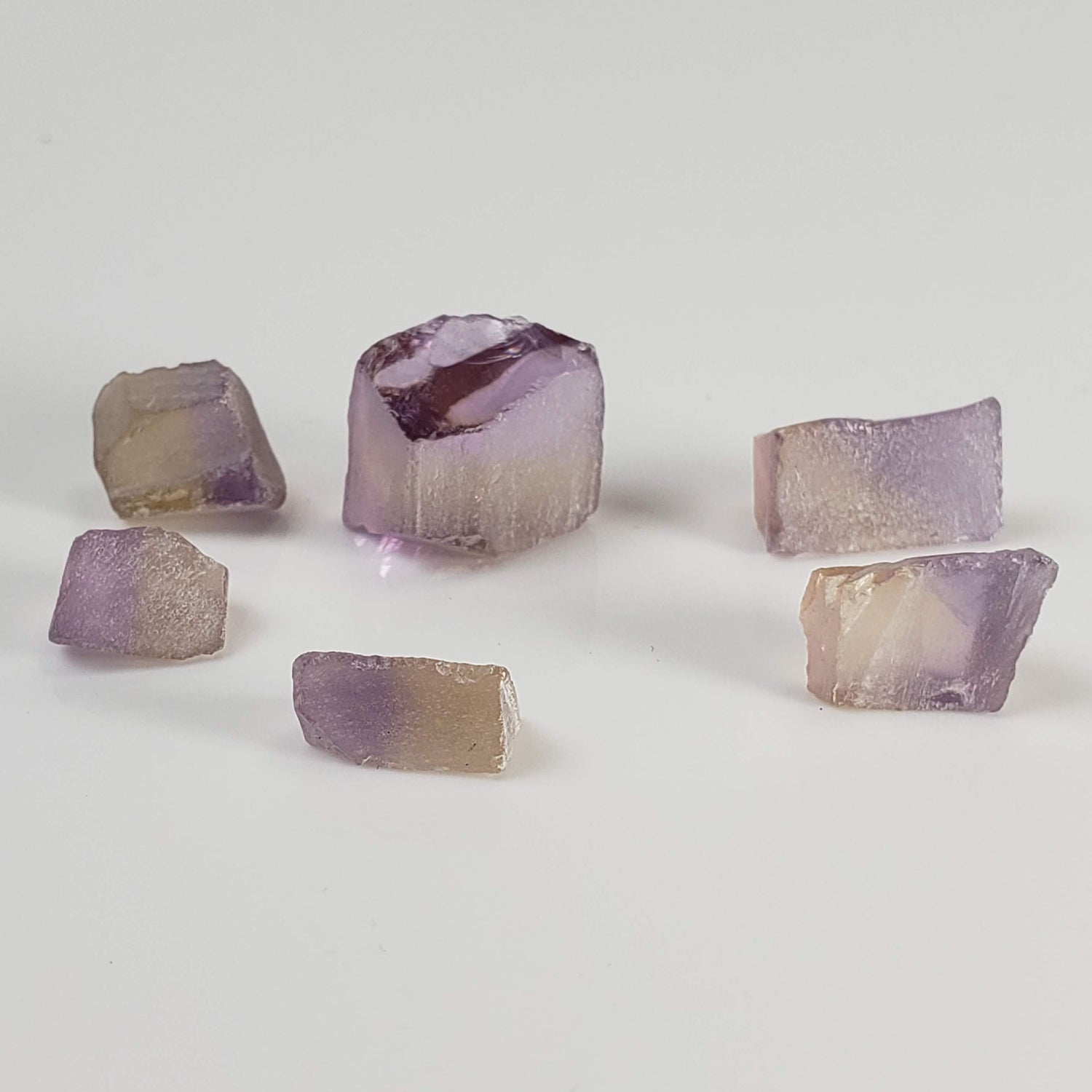 Rough Ametrine Lot | Unheated Untreated | Purple-Yellow Bi-Color | 20.0tcw | Bolivia