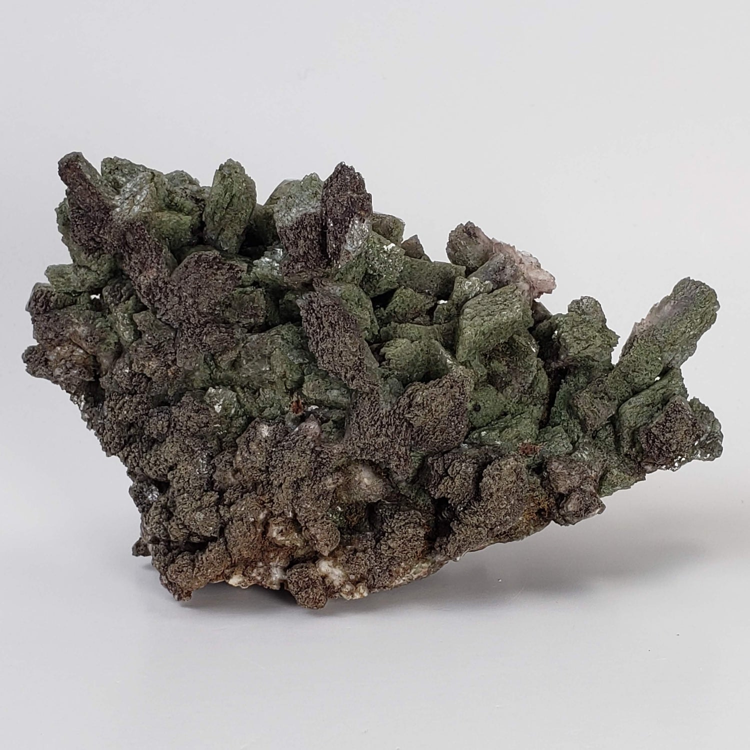 Heulandite Cluster | Green | 143 grams | Jalgaon, India