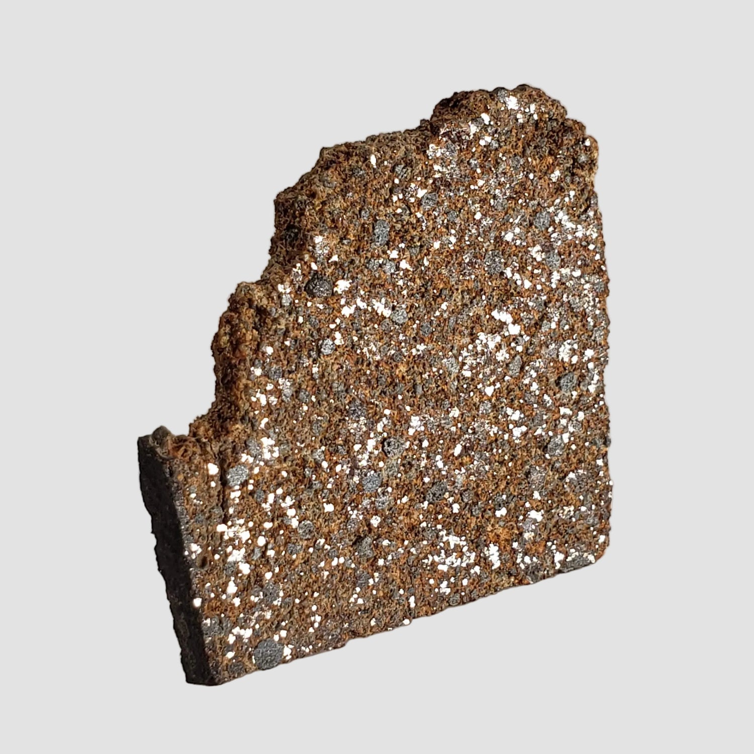 NWA 2860 Meteorite | 4.0 Grams | Part Slice | H4 | Sahara Desert