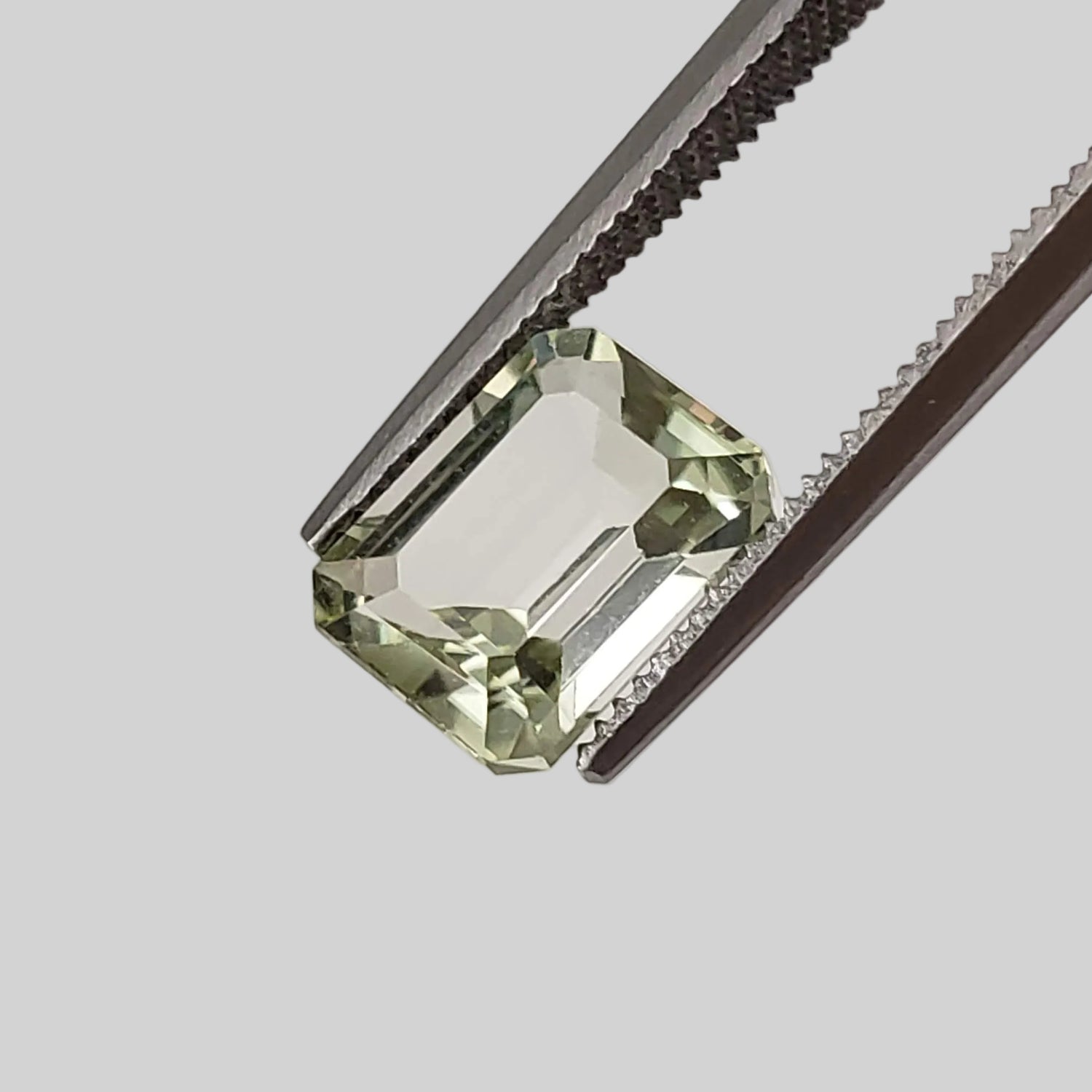 Tourmaline | Octagon Cut | Bi-color Green Pink | 8x6mm