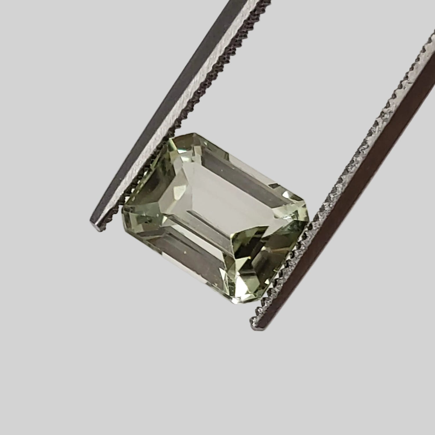 Tourmaline | Octagon Cut | Bi-color Green Pink | 8x6mm