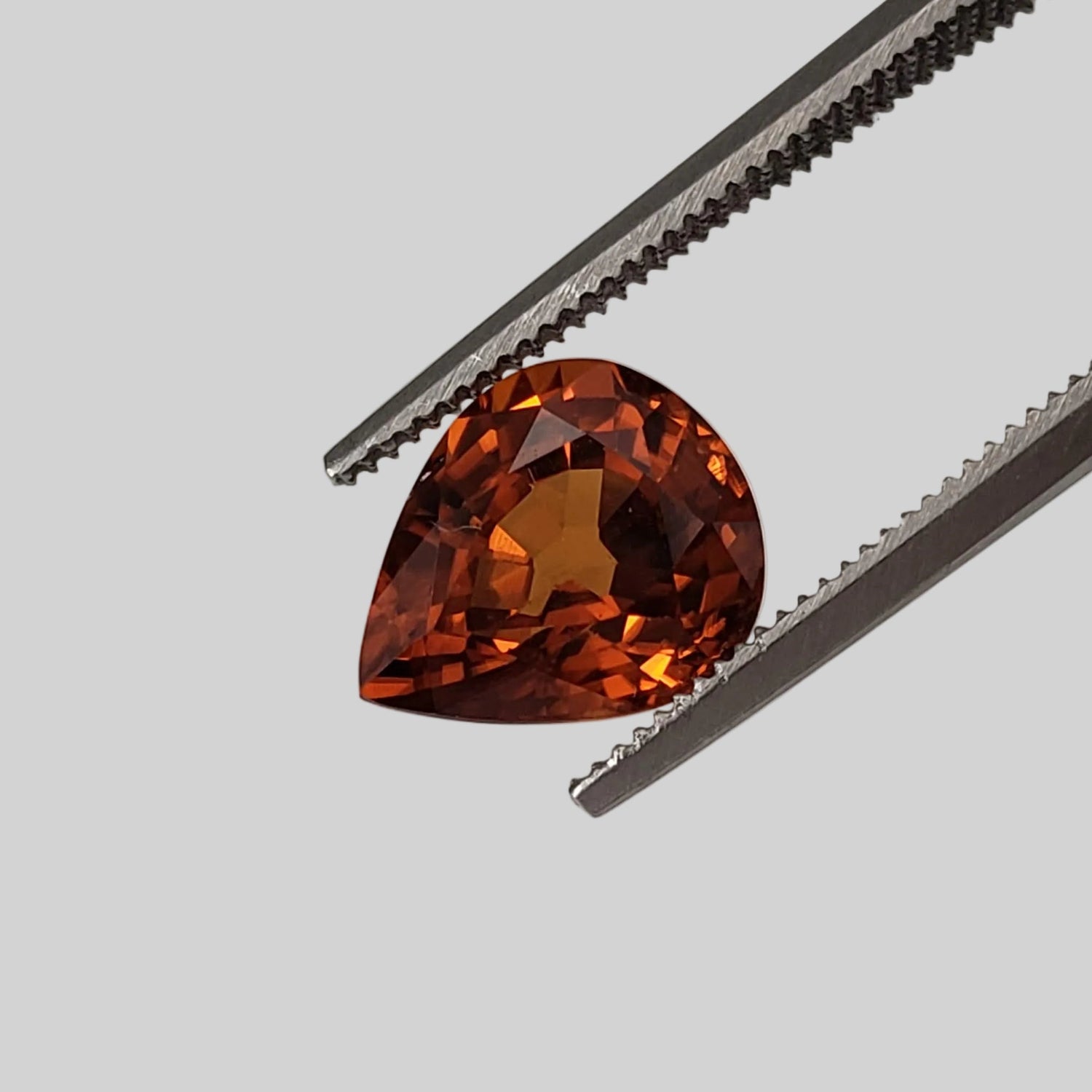 Zircon | Pear Shape Cut | Orange | 9x7.7mm, 2.9ct | Vietnam