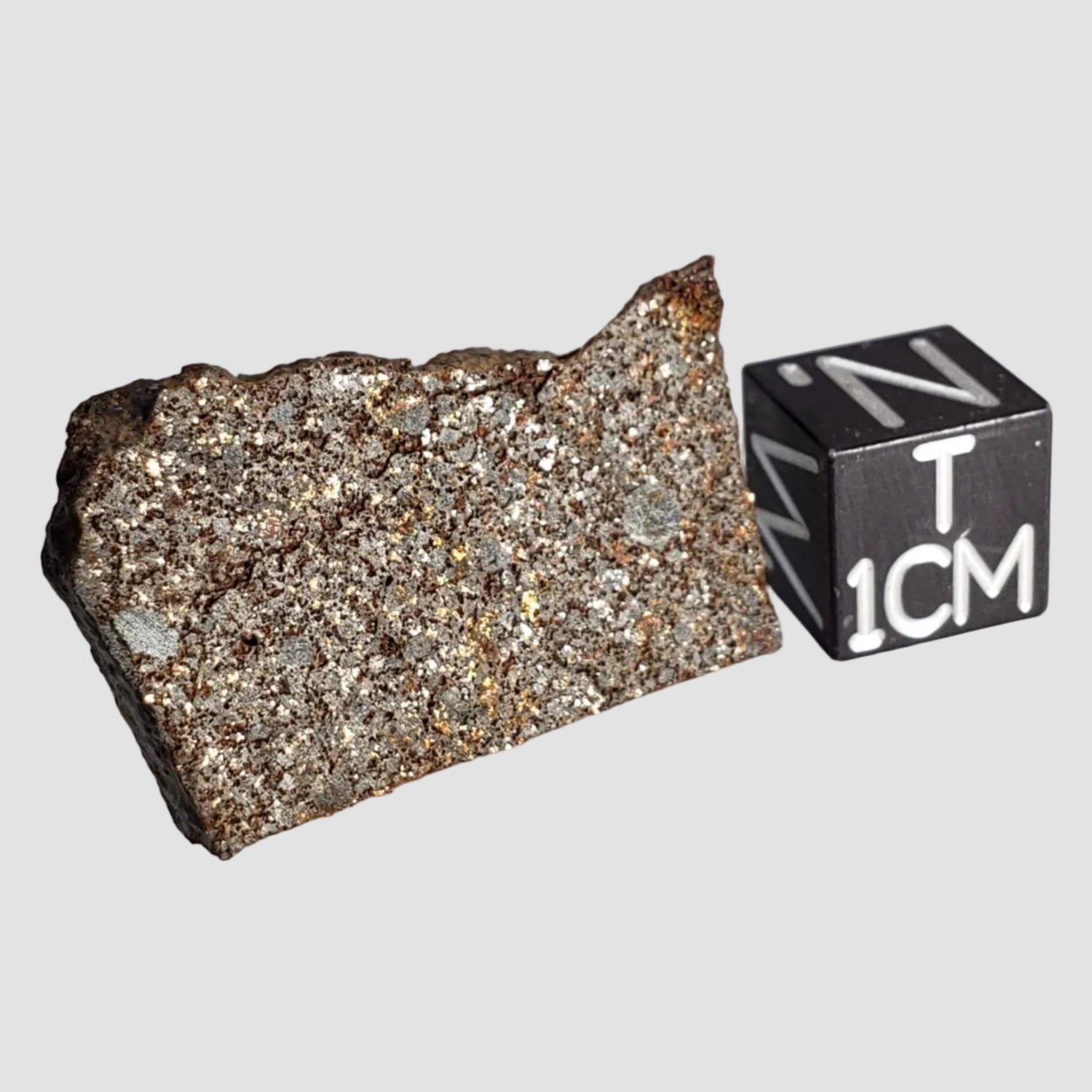 NWA 2771 Meteorite | 4.9 Grams | Part Slice | H5 | Low TKW | Sahara Desert