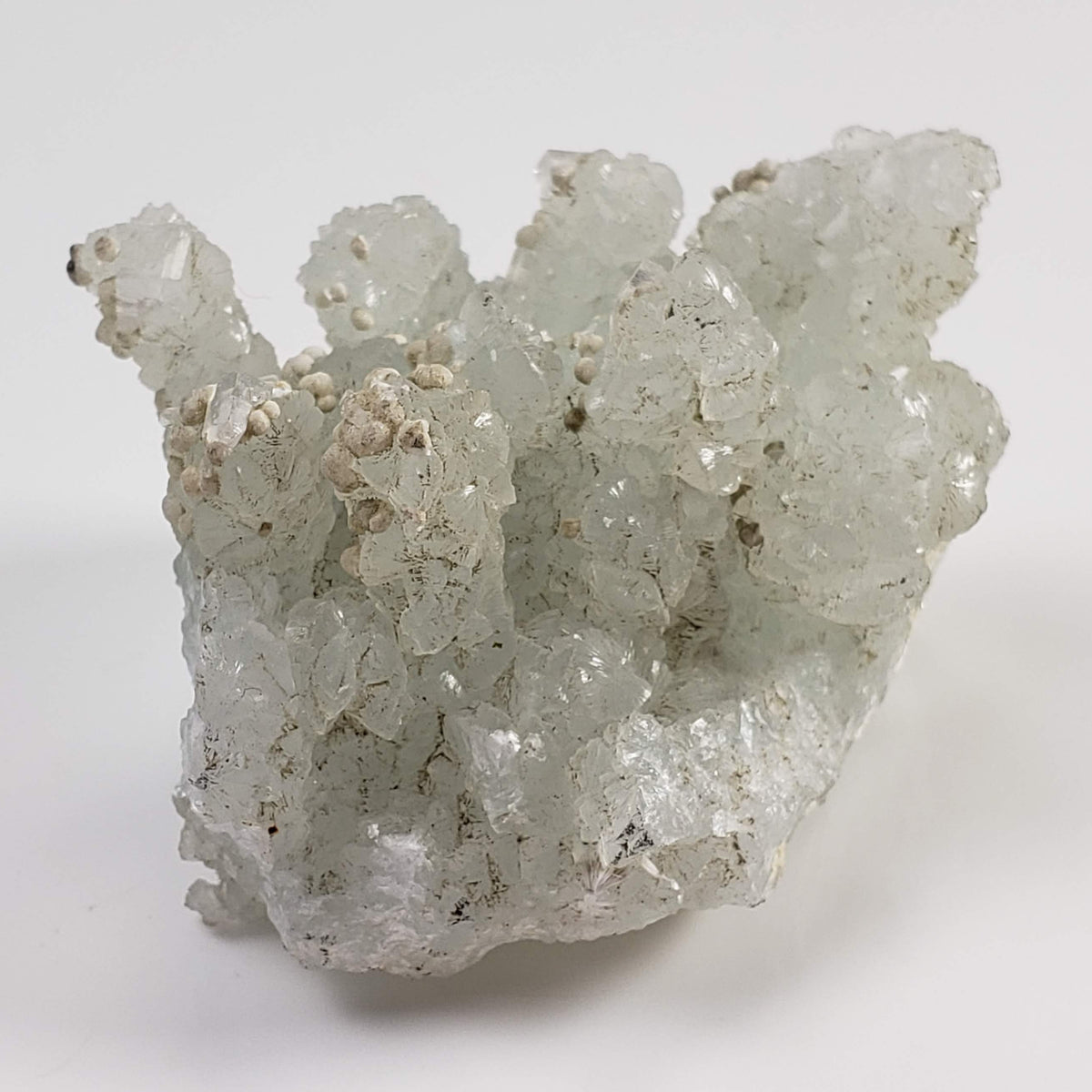 Gyrolite on Prehnite Crystal | 64 gr | Mumbai, India