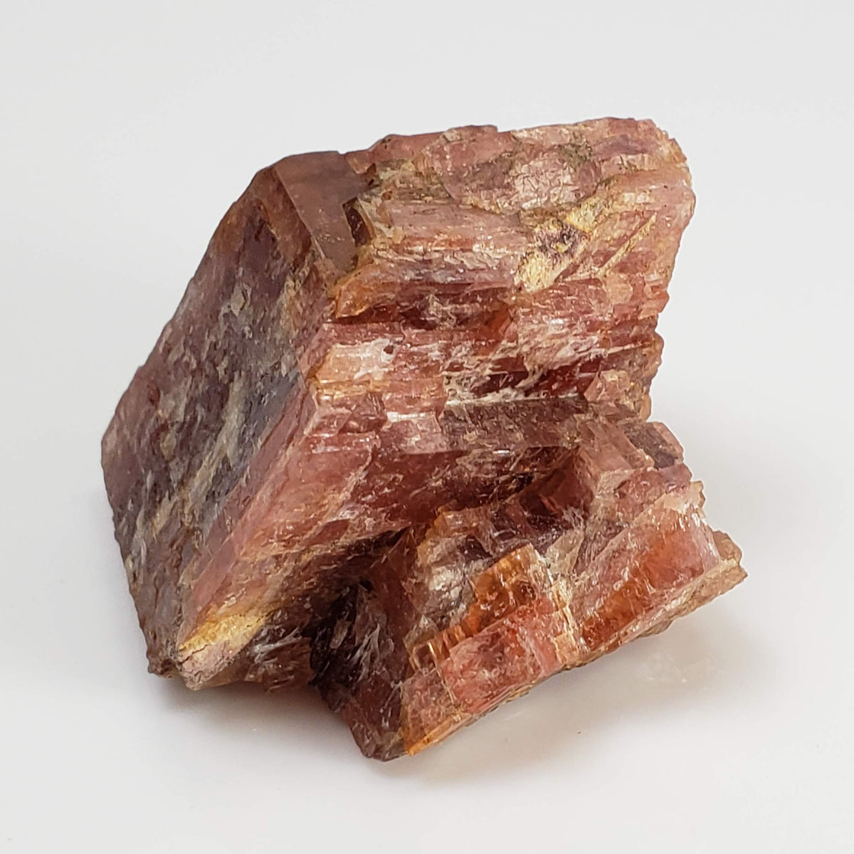 Cristal de rhodochrosite | Grand spécimen de présentation de qualité supérieure de 46 grammes | Carrière Poudrette | Mont-Saint-Hilaire, Québec, Canada