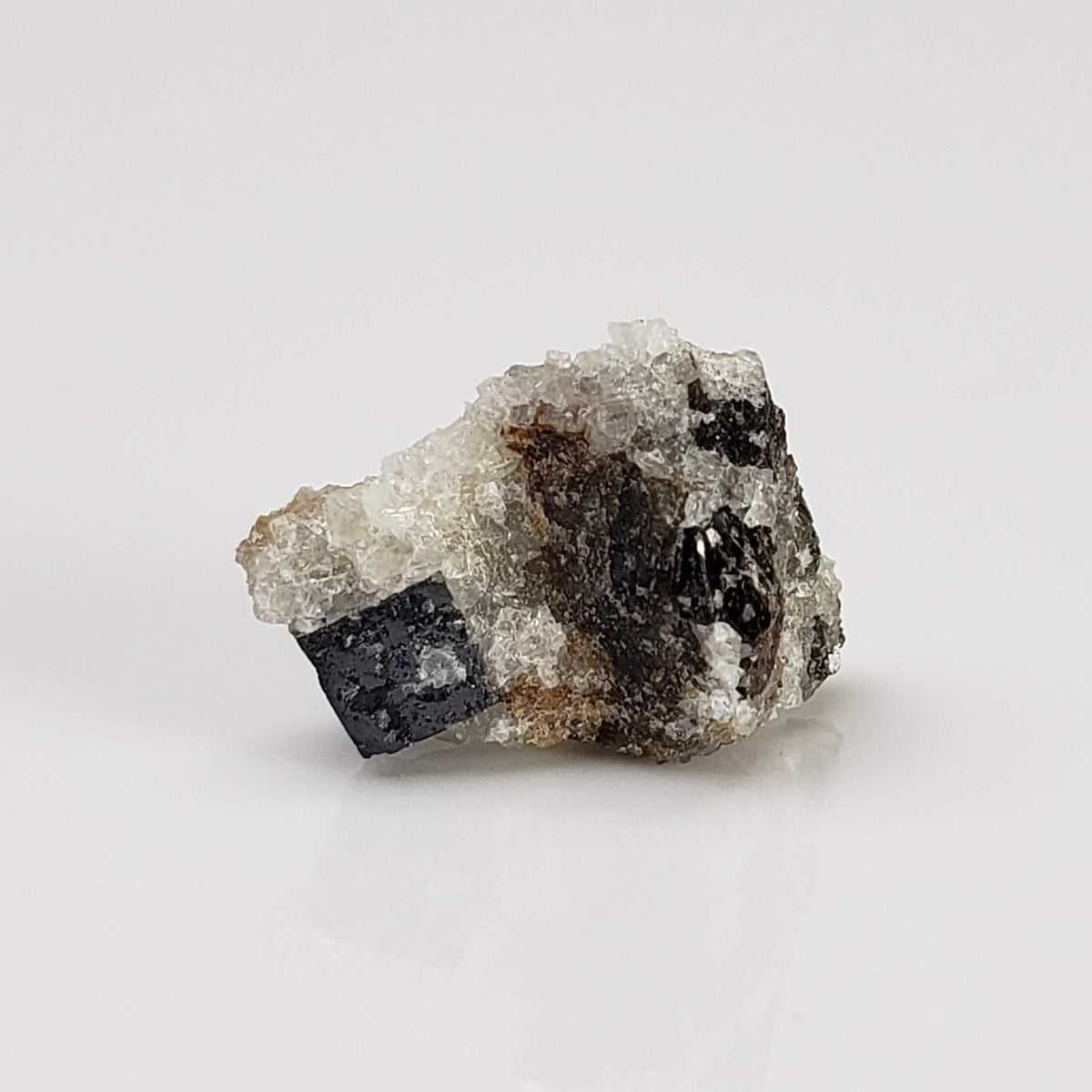Latrappite crystals | Thumbnail specimen .65 grams 3.25 ct | Oka complex | Laurentides, Québec, Canada