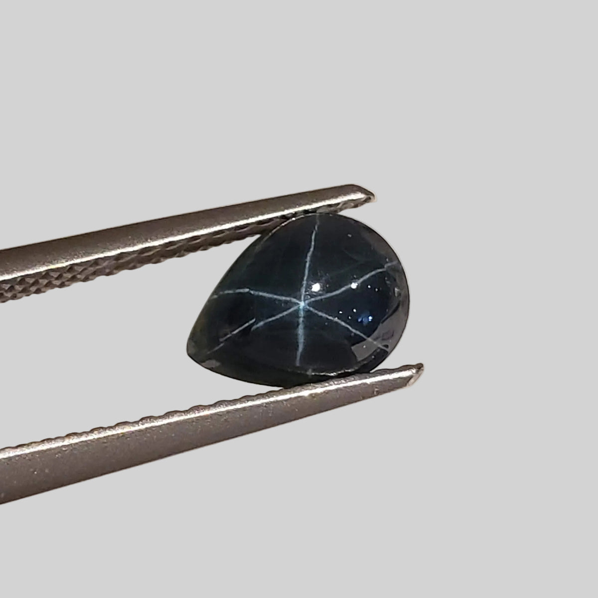 Star Sapphire | Pear Shape Cabochon | Royal Blue | 8x6mm