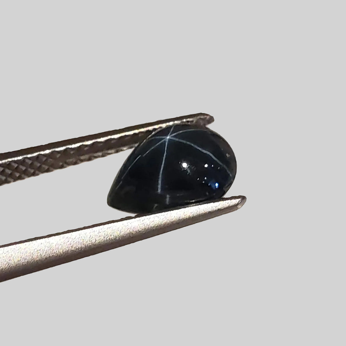 Star Sapphire | Pear Shape Cabochon | Royal Blue | 8x6mm
