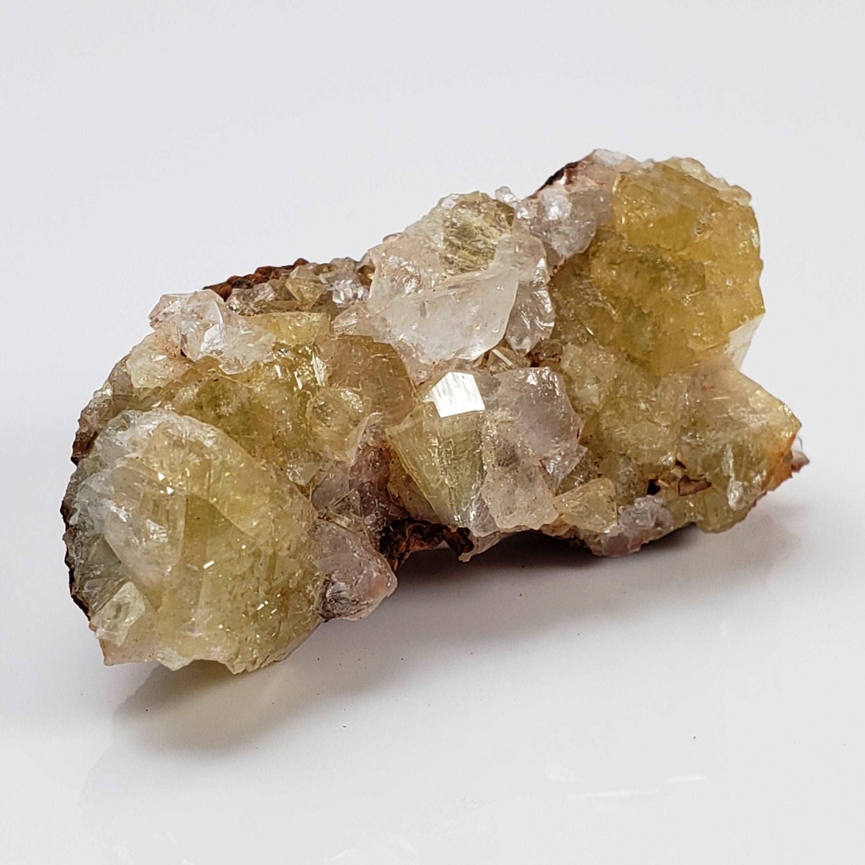 Adamite Crystals on Matrix | 16.5 grams | Fluorescent | Mapimi, Durango, Mexico | SO24 1