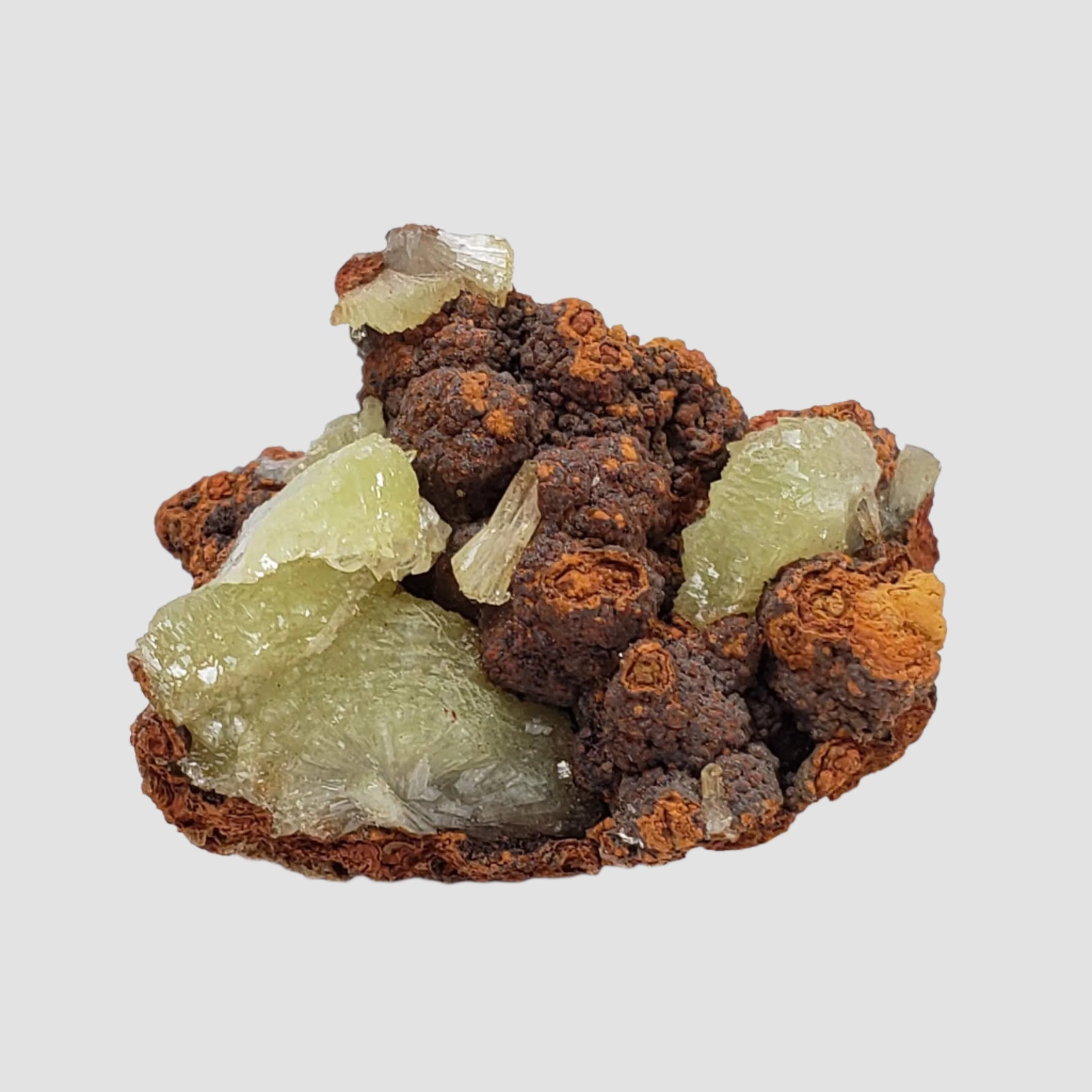  Adamite Crystals on Matrix | 17 grams | Mina Ojuela, Mapimi, Durango, Mexico 