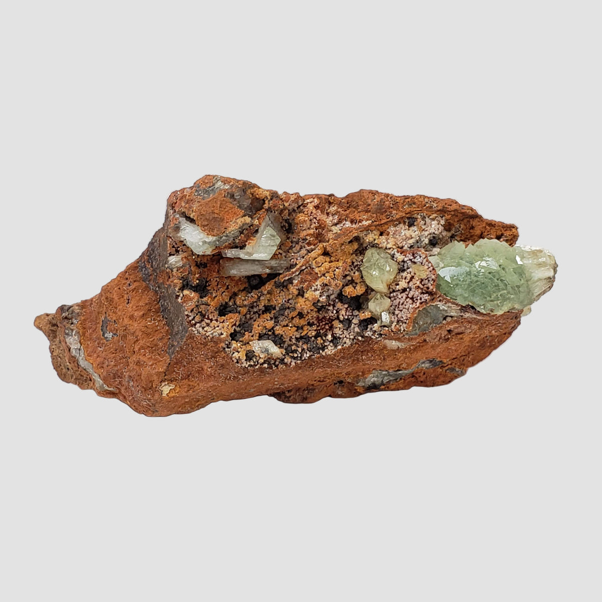 Adamite Crystals on Matrix | 77.1 grams | Mina Ojuela, Mapimi, Durango, Mexico 2