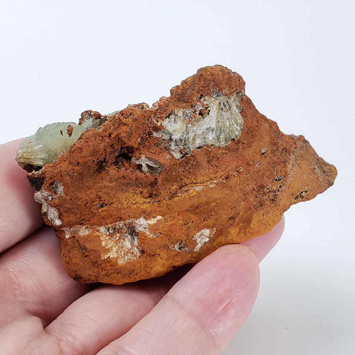  Adamite Crystals on Matrix | 77.1 grams | Mina Ojuela, Mapimi, Durango, Mexico 6