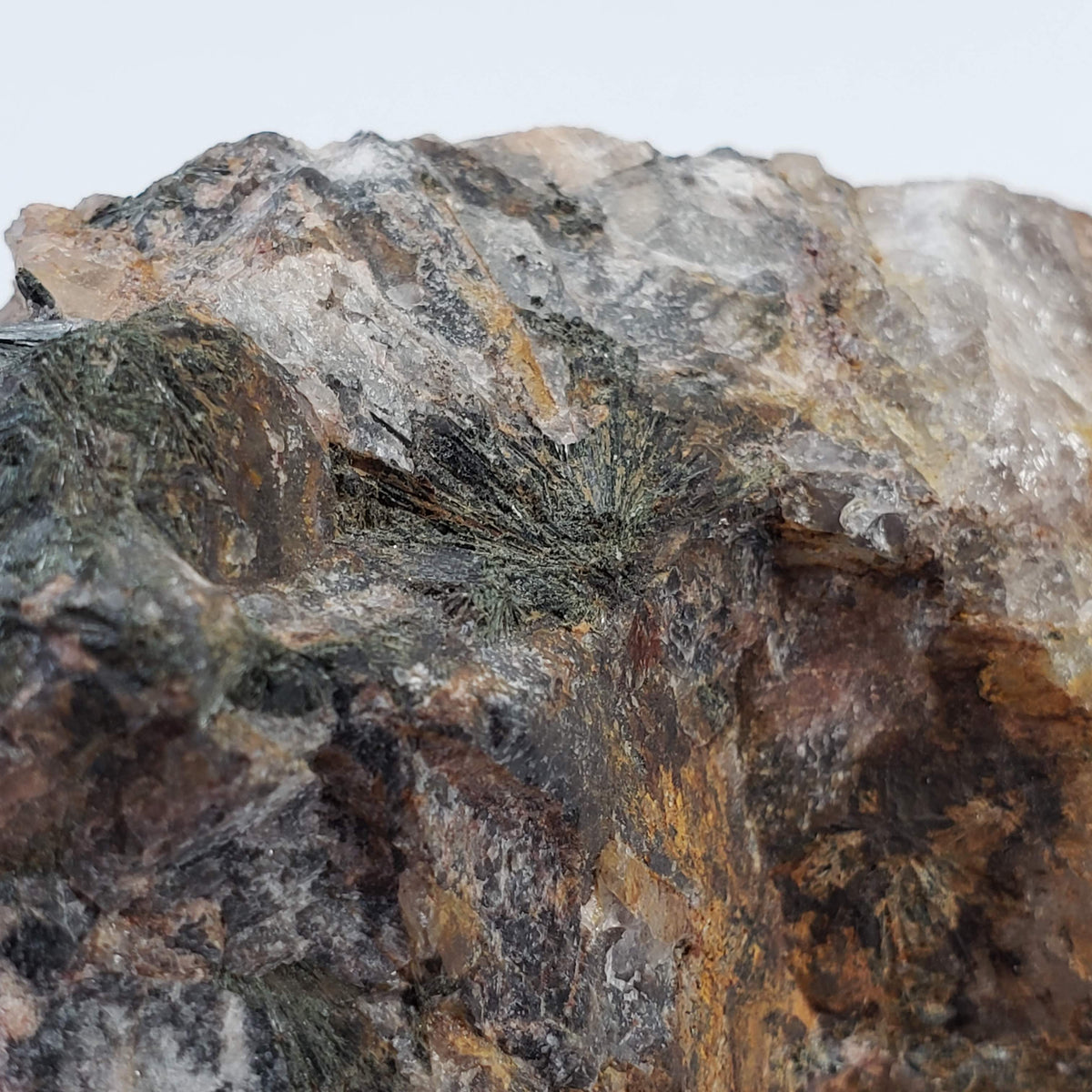  Aegirine on Microcline Crystal | 328 grams | Large Specimen | Dehnel's pit, Stettin pluton | Wausau Intrusive Complex | Marathon Co., Wisconsin, USA 2