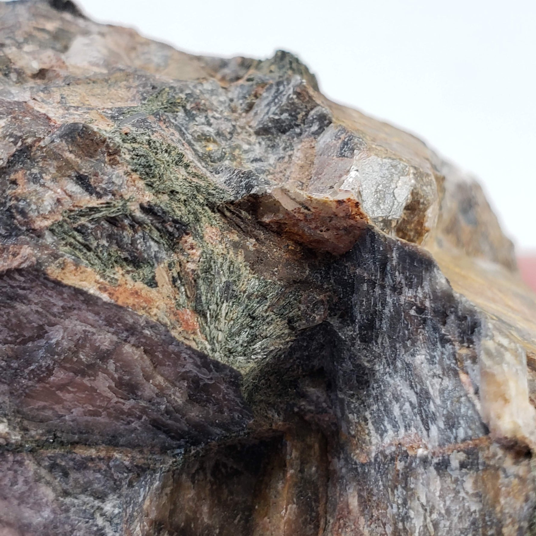  Aegirine on Microcline Crystal | 328 grams | Large Specimen | Dehnel's pit, Stettin pluton | Wausau Intrusive Complex | Marathon Co., Wisconsin, USA 6