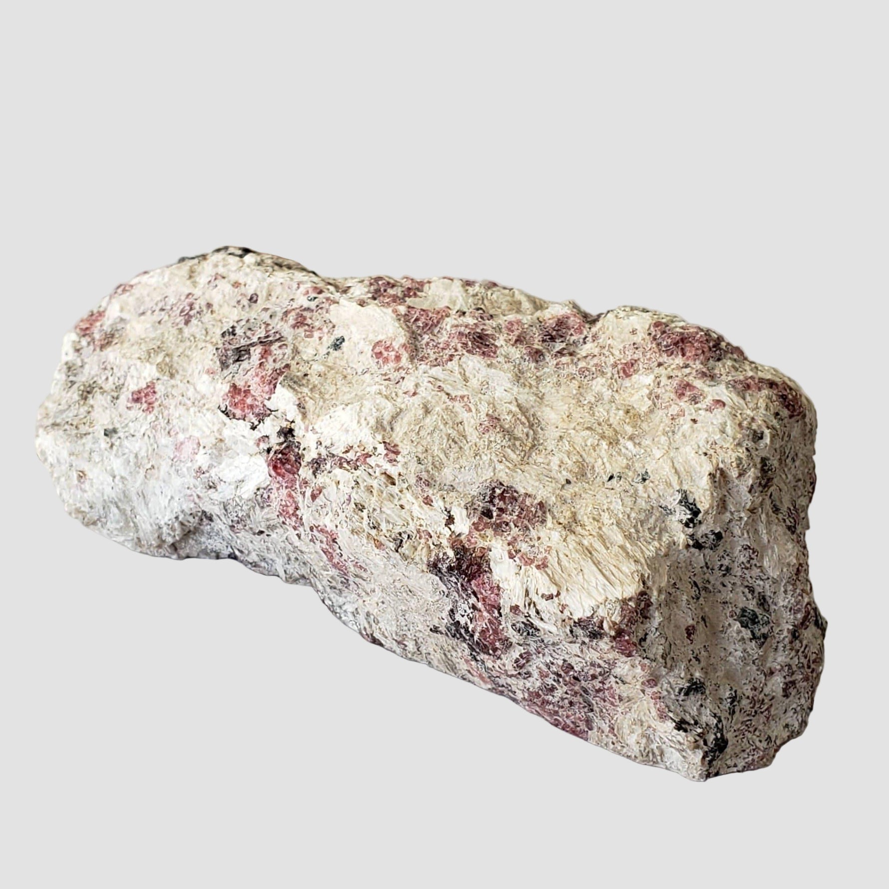  Agrellite and Eudialyte one side polished, fluoresces under UV light , 133 grams, Kipawa, Quebec | SO24 2