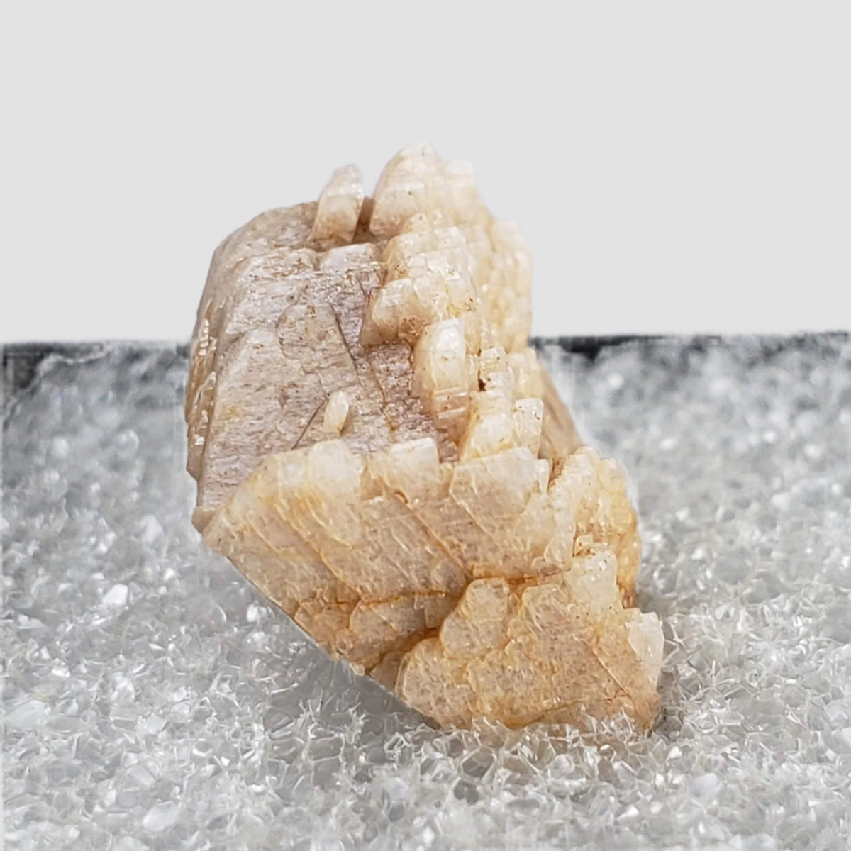  Albite on Orthoclase | Perky Box Thumbnail Specimen | Ossipee, NH, USA 1