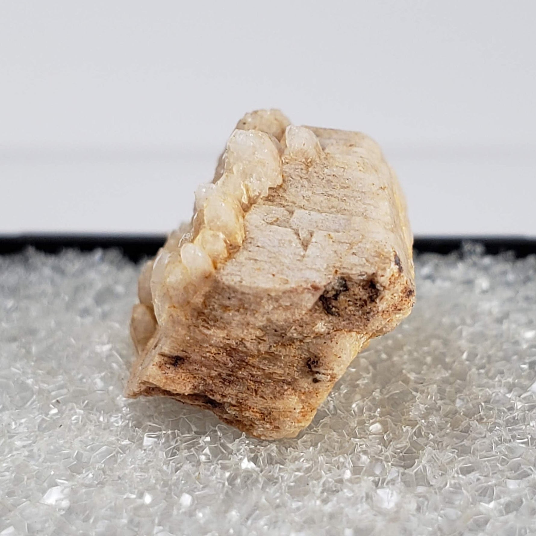  Albite on Orthoclase | Perky Box Thumbnail Specimen | Ossipee, NH, USA 2